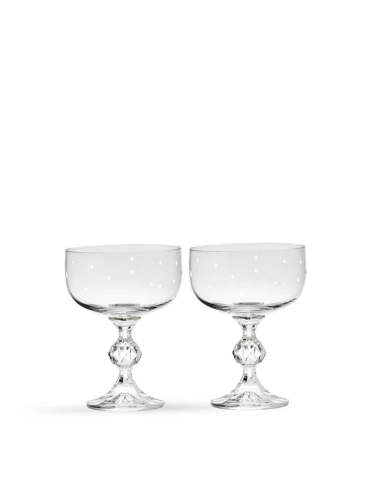 Starry Eve Cocktail Glass Set of 2