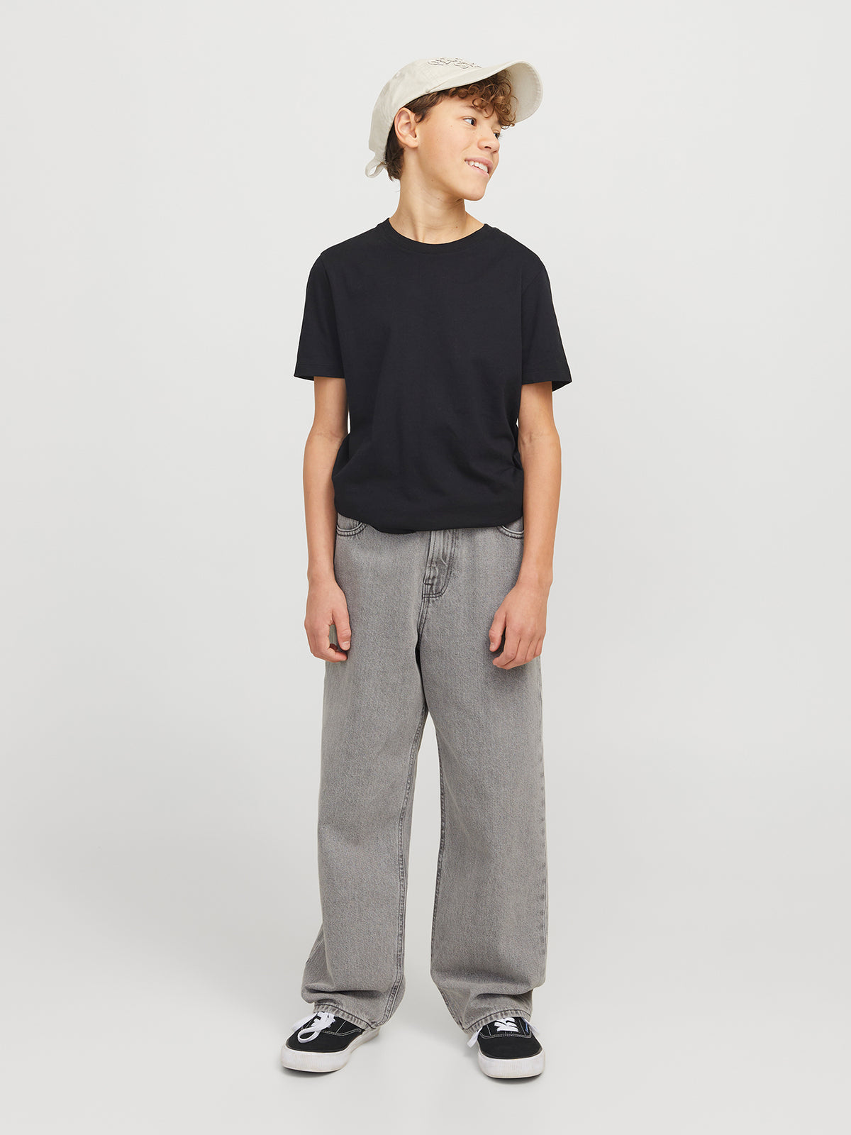 Alex Original Jeans Blue & Denim Baggy Jeans Grey