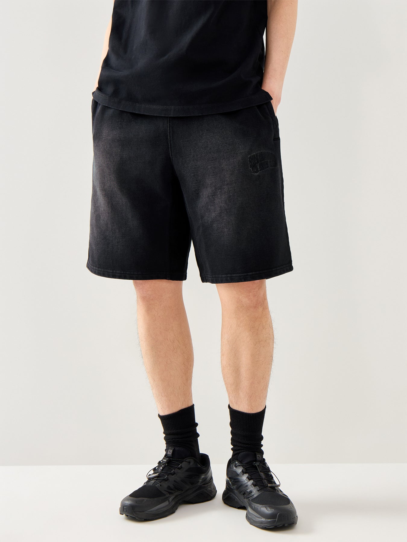 Oversized Arch Logo Sweatshorts