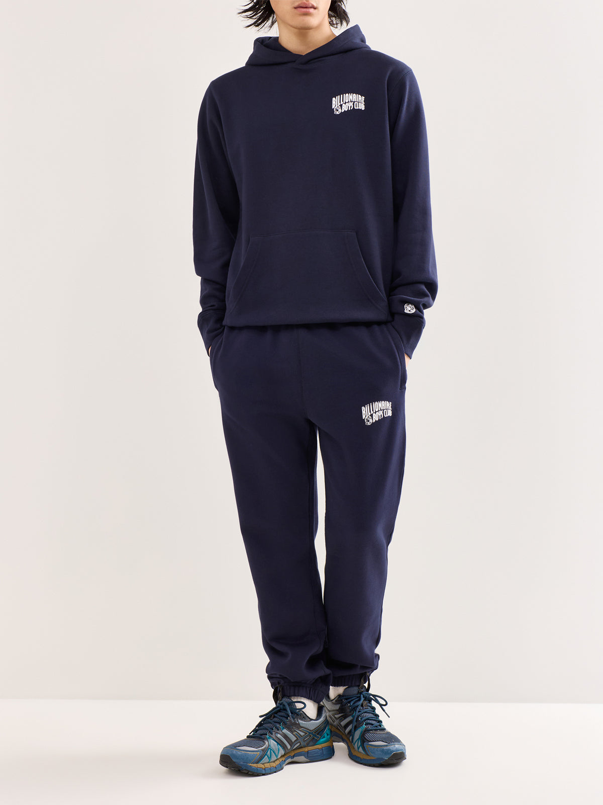 Small Arch Logo Popover Hood Navy