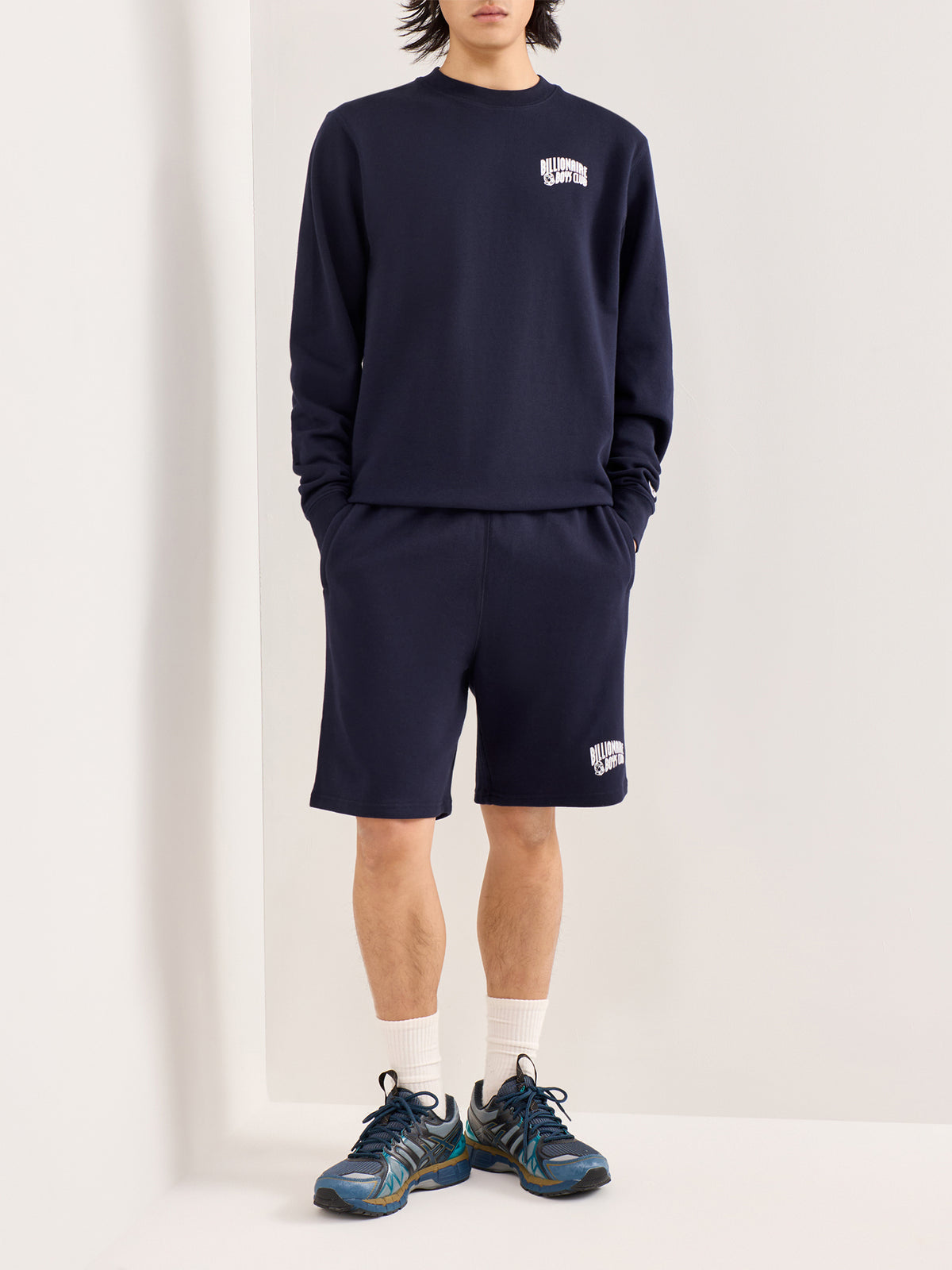 Small Arch Logo Shorts Navy