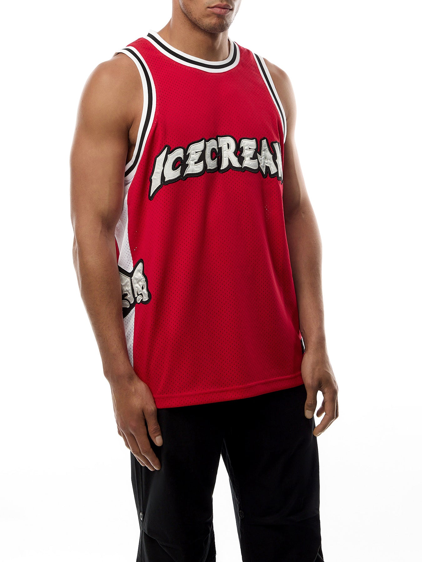 Running Puppy Applique Basketball Vest