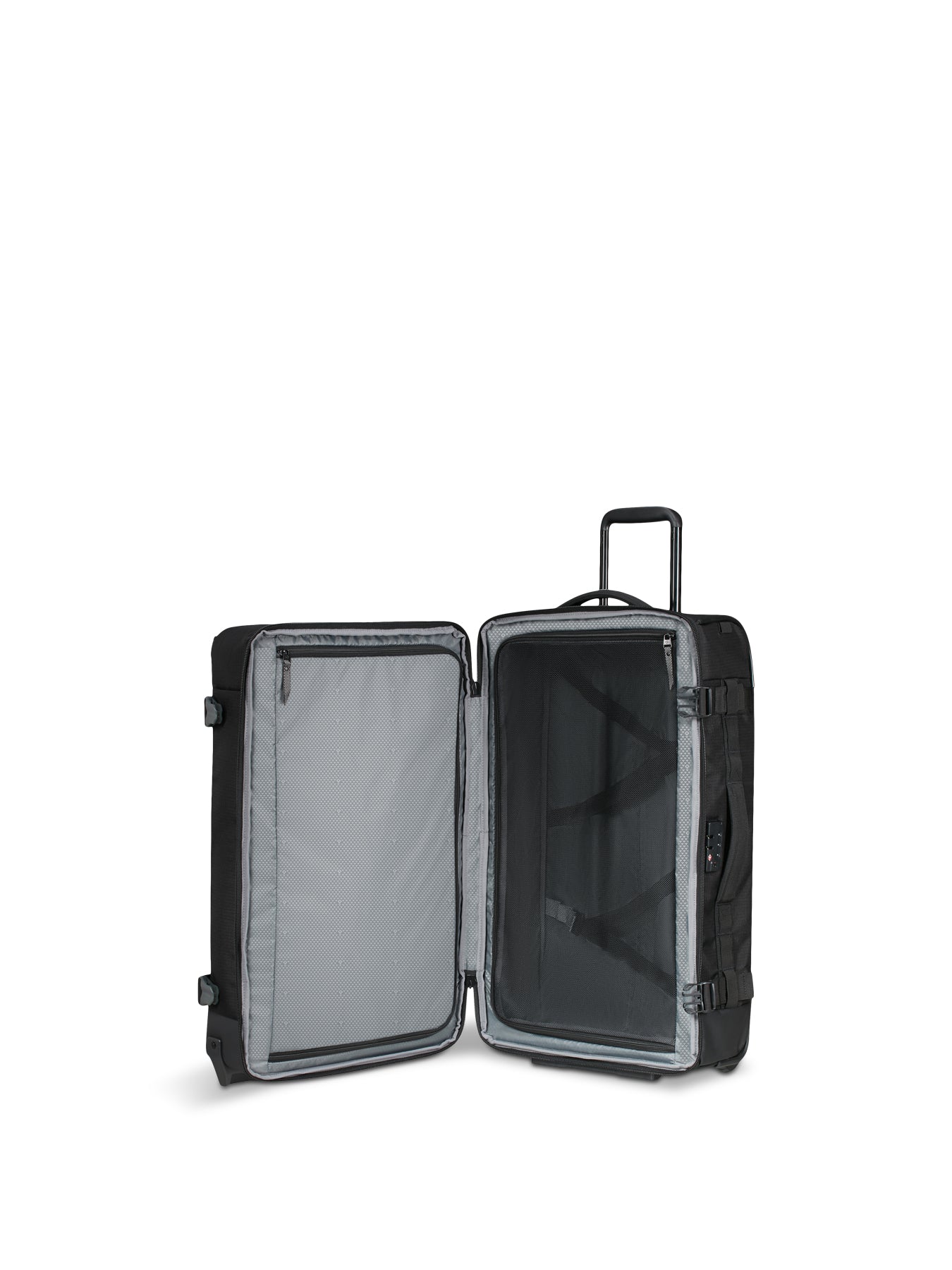 Roadseeker 79cm Deep Black Duffle Bag with Wheels