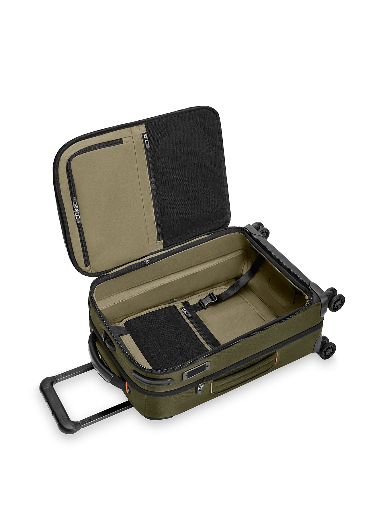 Global Carry-On Expandable Spinner Khaki