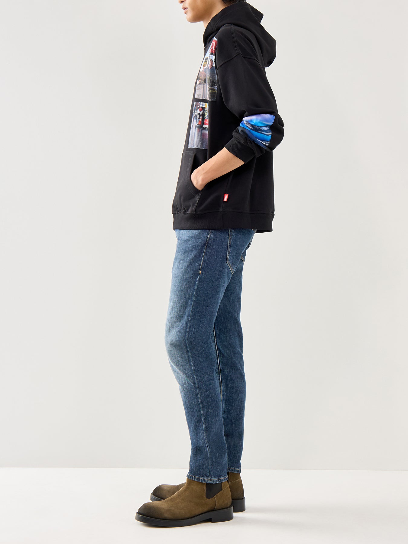 Mid Blue 2019 D-Strukt Slim Fit Jeans