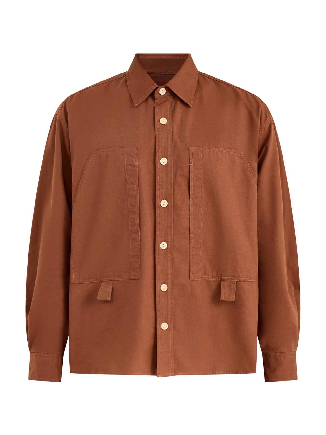 Pocket Loop Shirt Brown