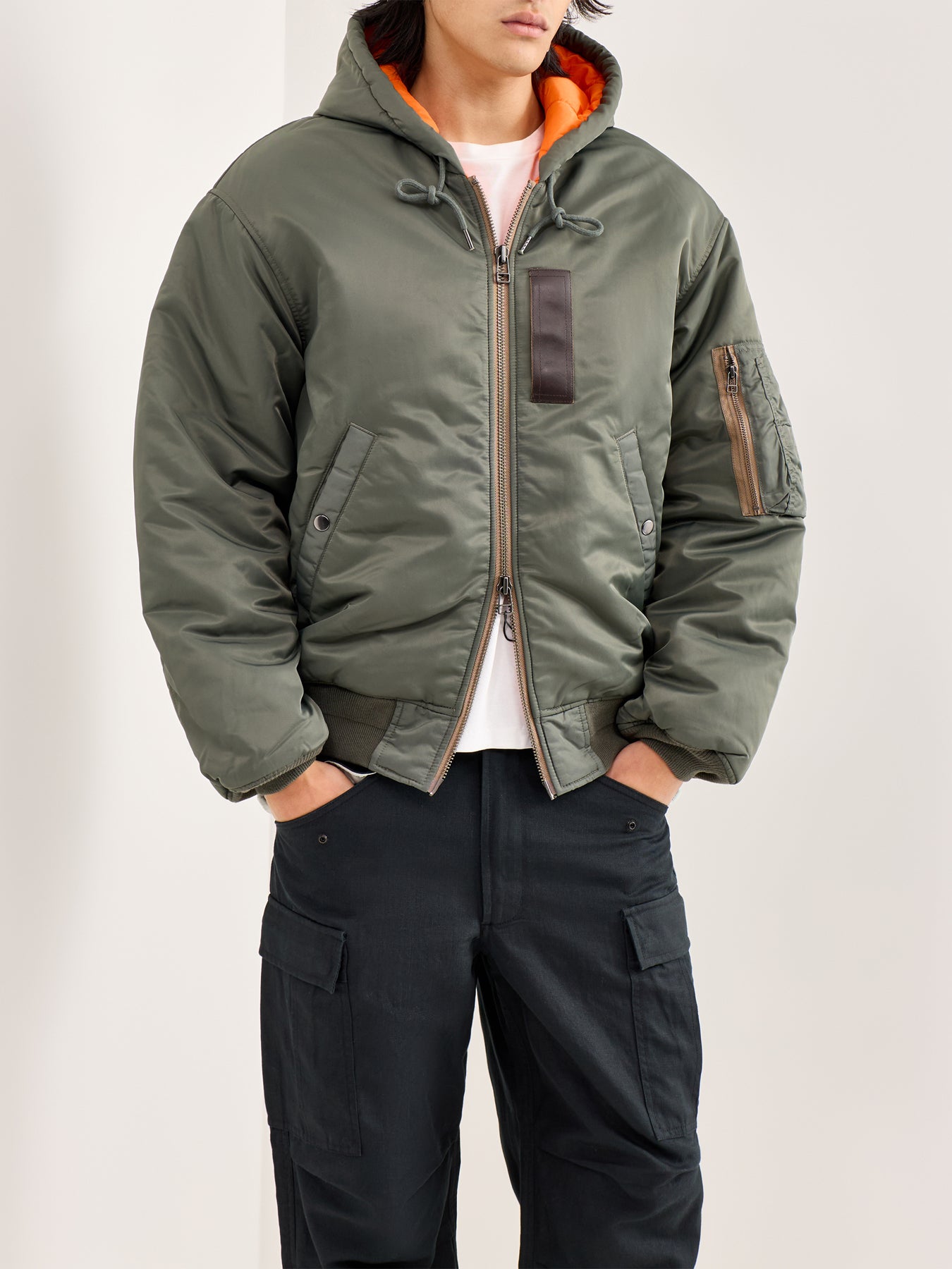 Active MA-1 Hooded Parka Olive