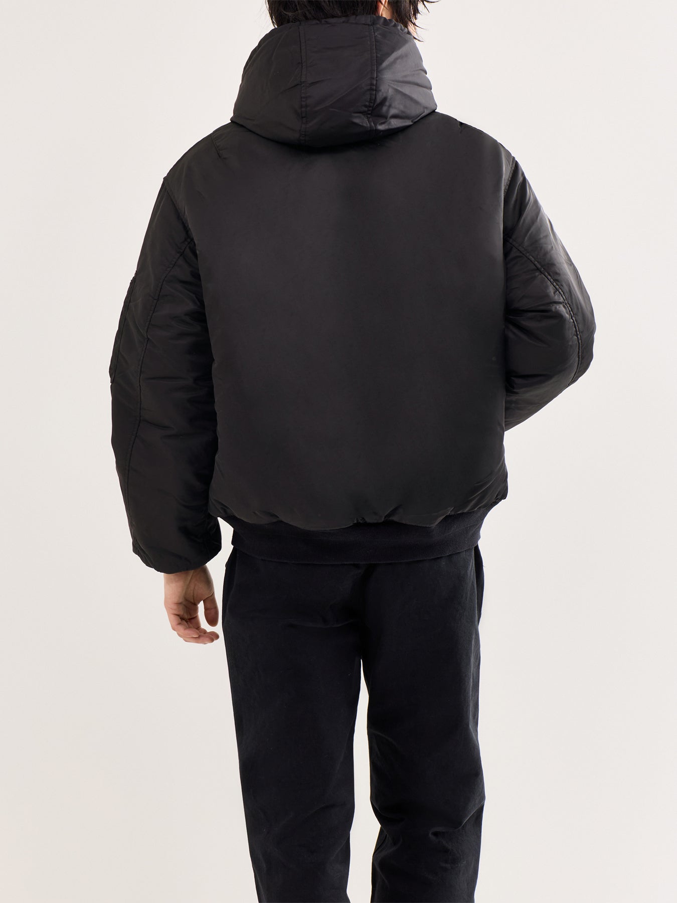 Active MA-1 Hooded Parka Black