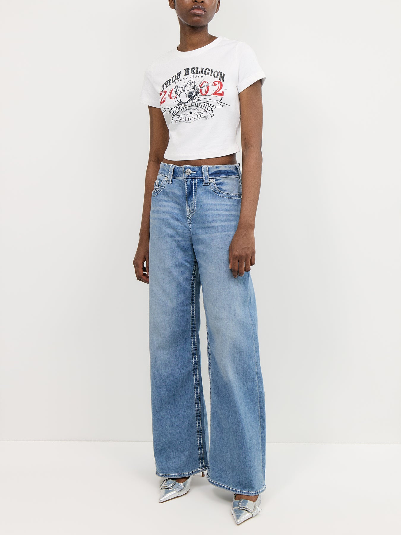 Bobbi Baggy Jeans Big T