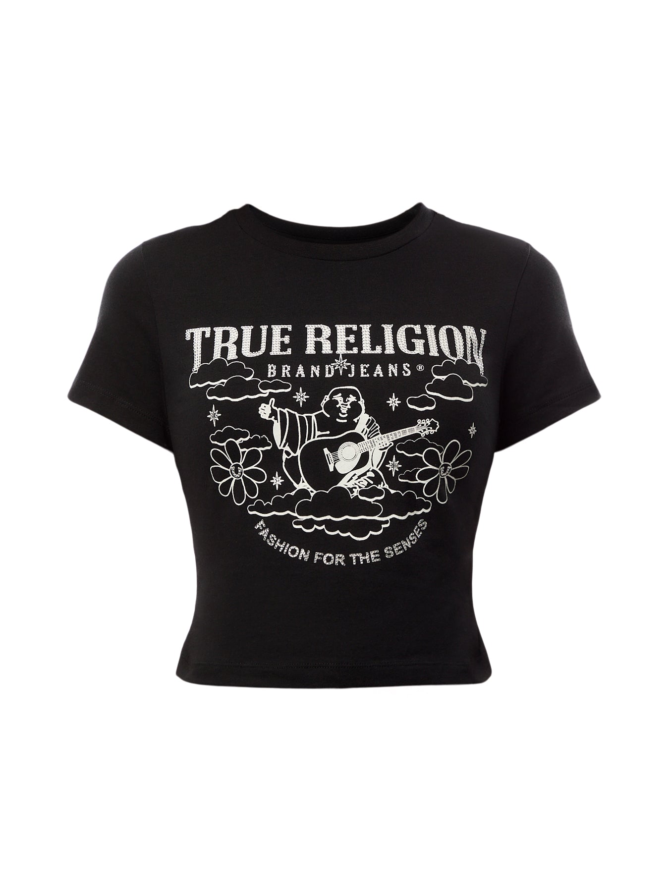 Crystal Buddha SS Baby Tee