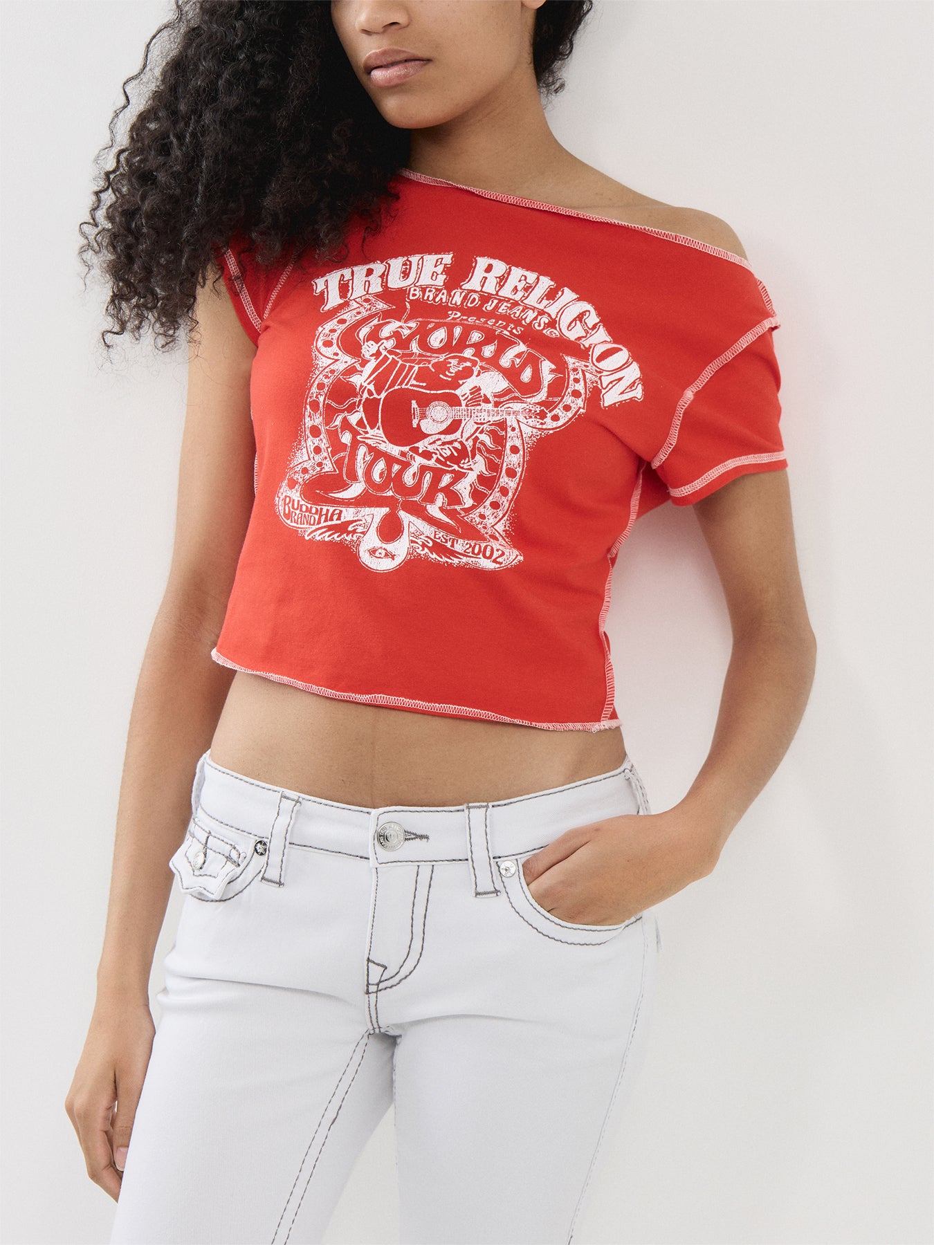 Heritage Slash Neck Tee