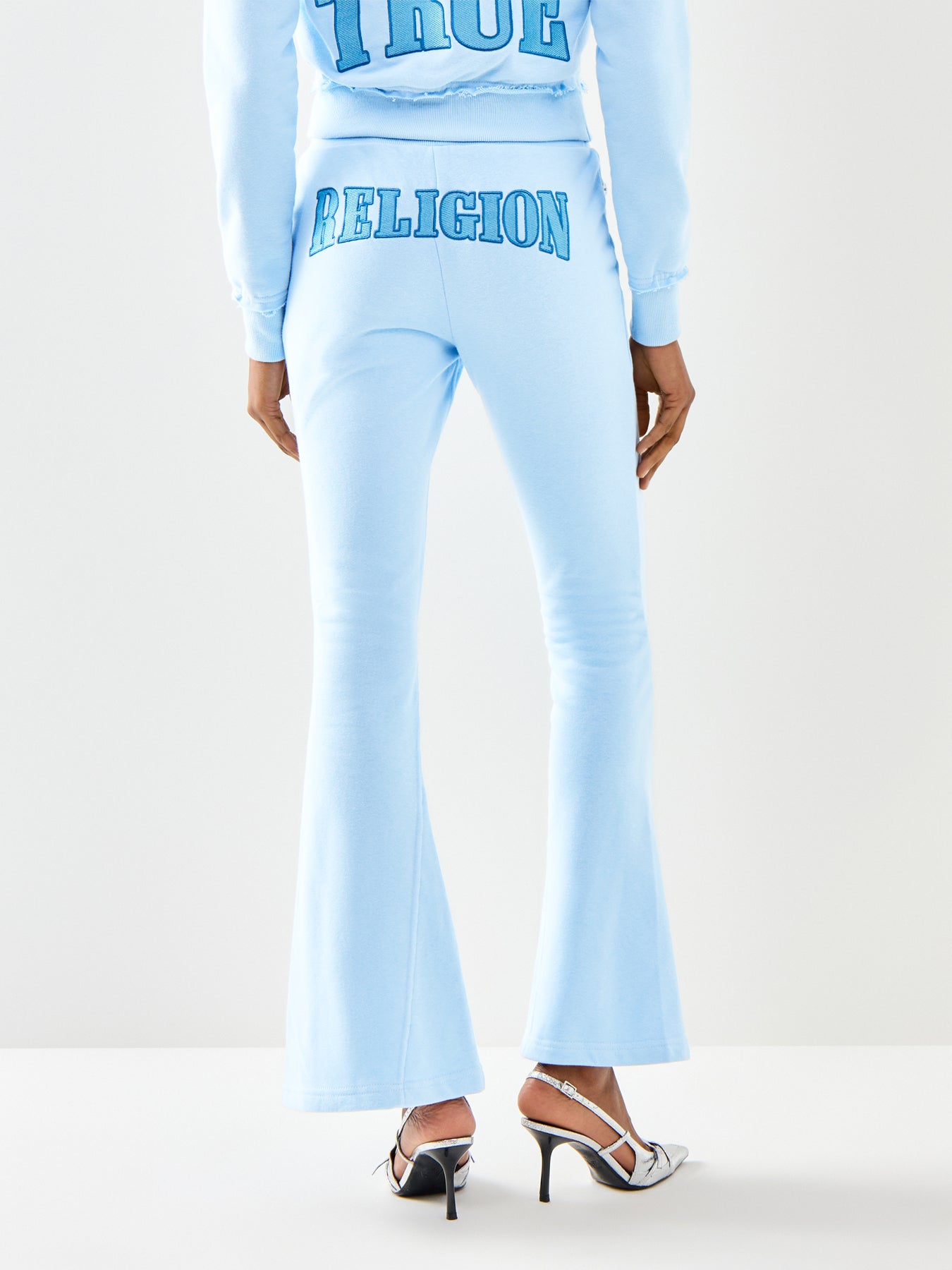 Mr Joey Flare Terry Pants Raw Edge