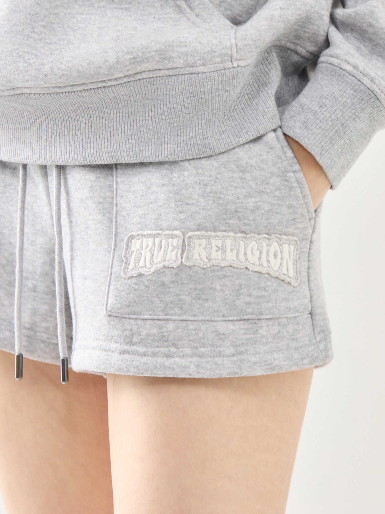 Patched Lounge Shorts