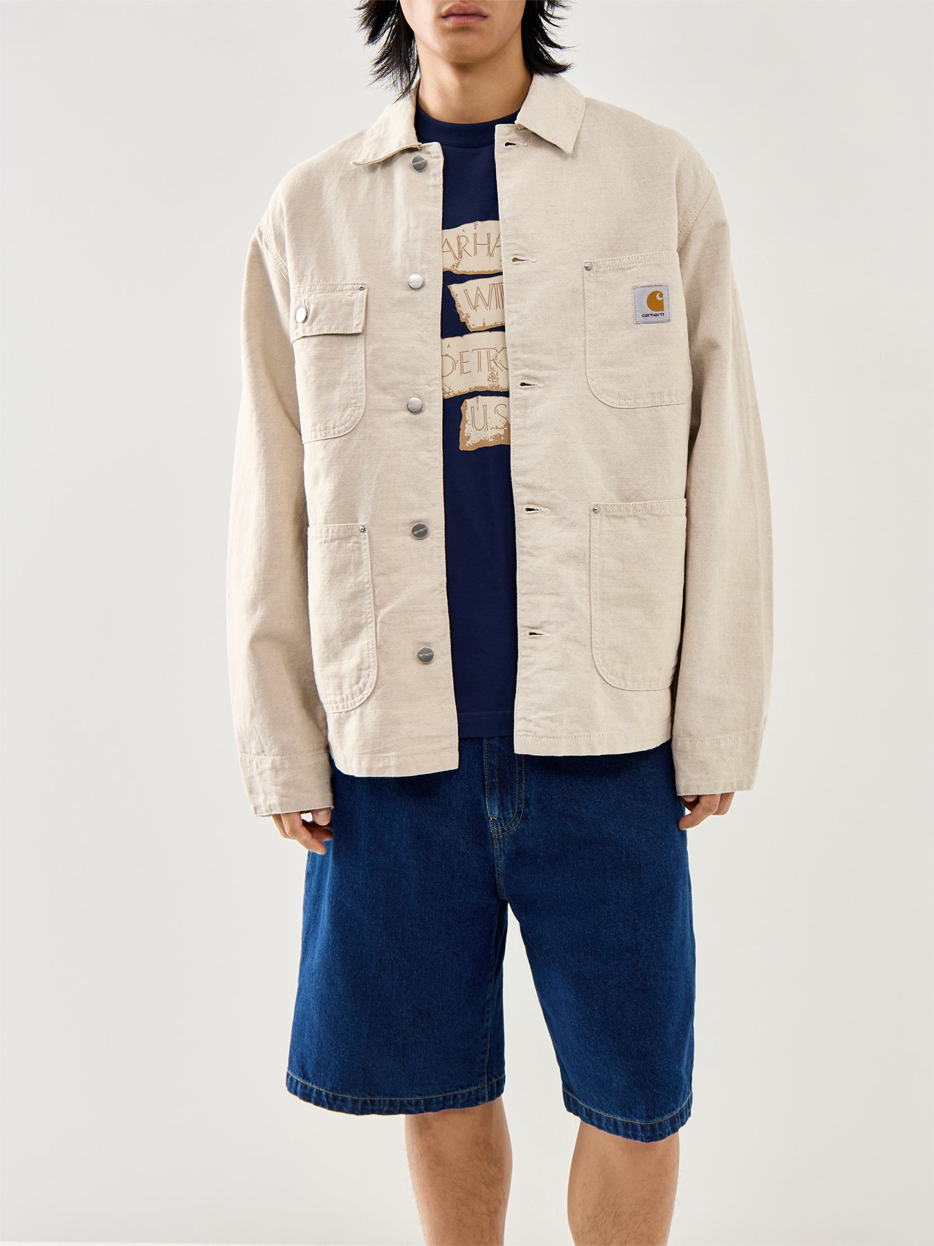 Walter Linen Chore Coat Sullivan Canvas 7.4 oz