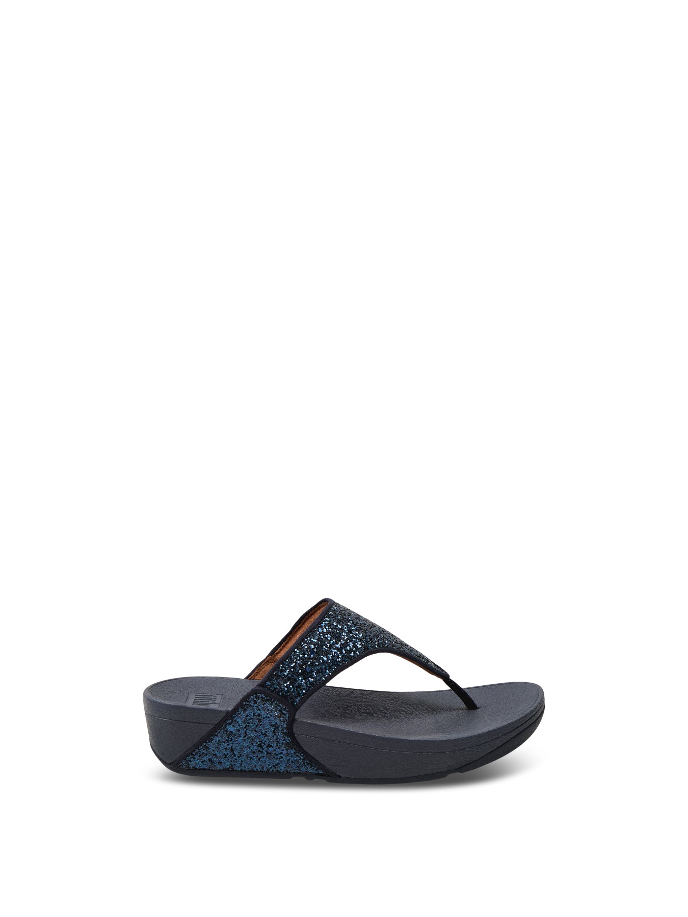 Lulu Glitter Toe-Thongs Midnight Navy