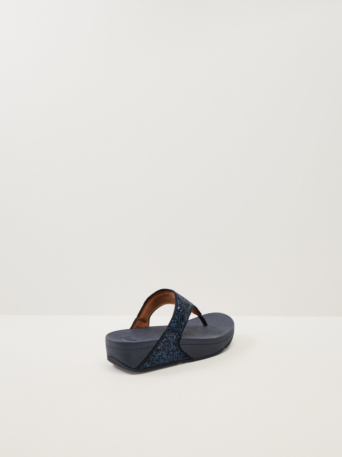 Lulu Glitter Toe-Thongs Midnight Navy