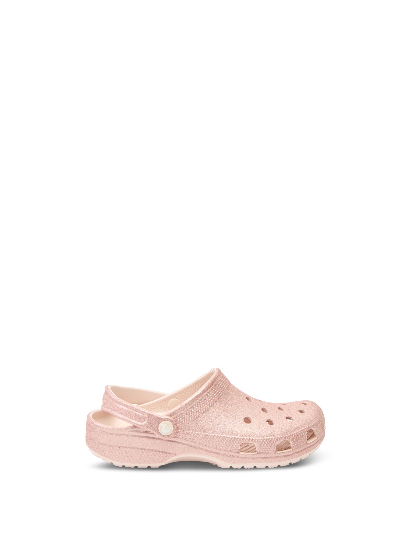 womens Classic Glitter Clog pink