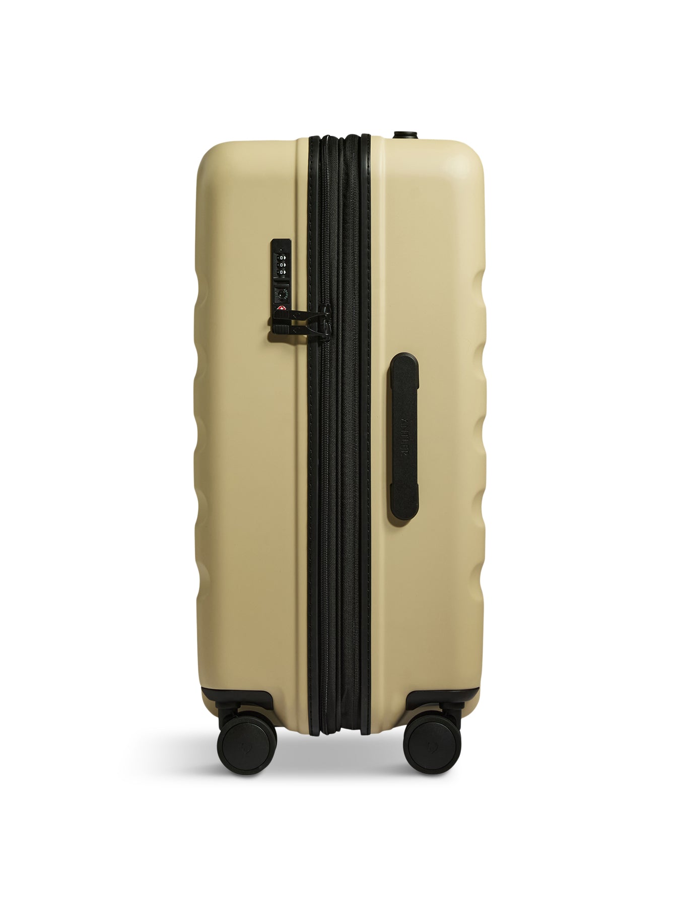 Yellow Icon Stripe Spin Suitcase 66cm
