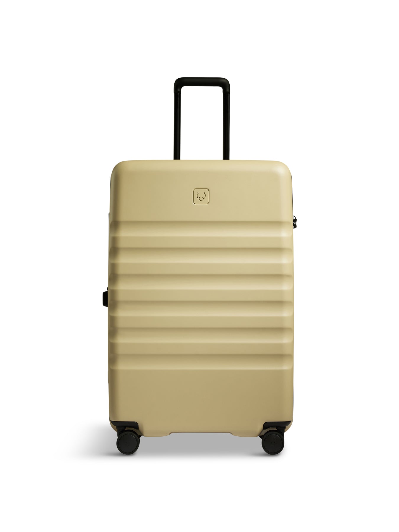 Yellow Icon Stripe Spin Suitcase 78cm