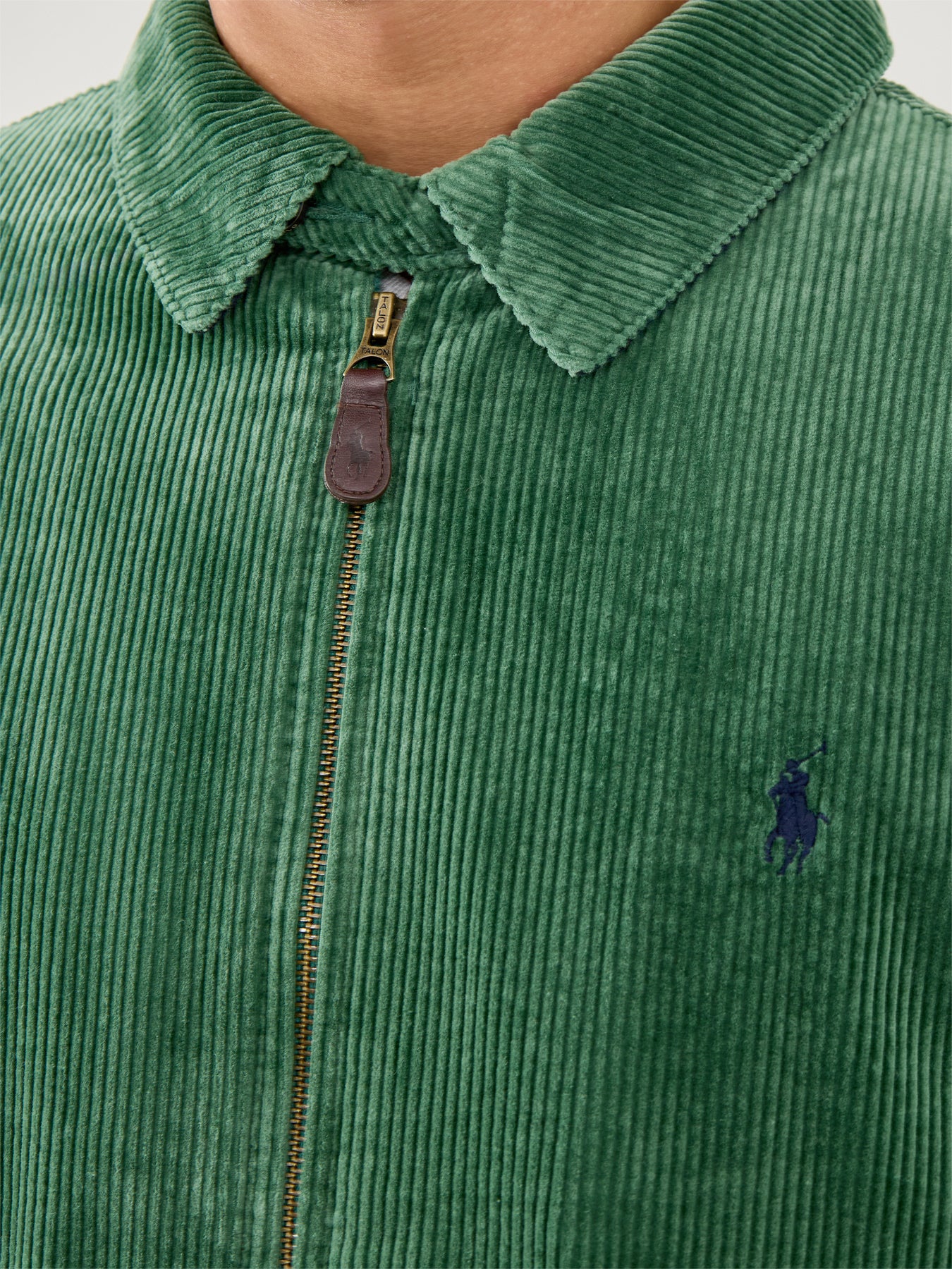 Windbreaker Cord Jacket Meadow Green