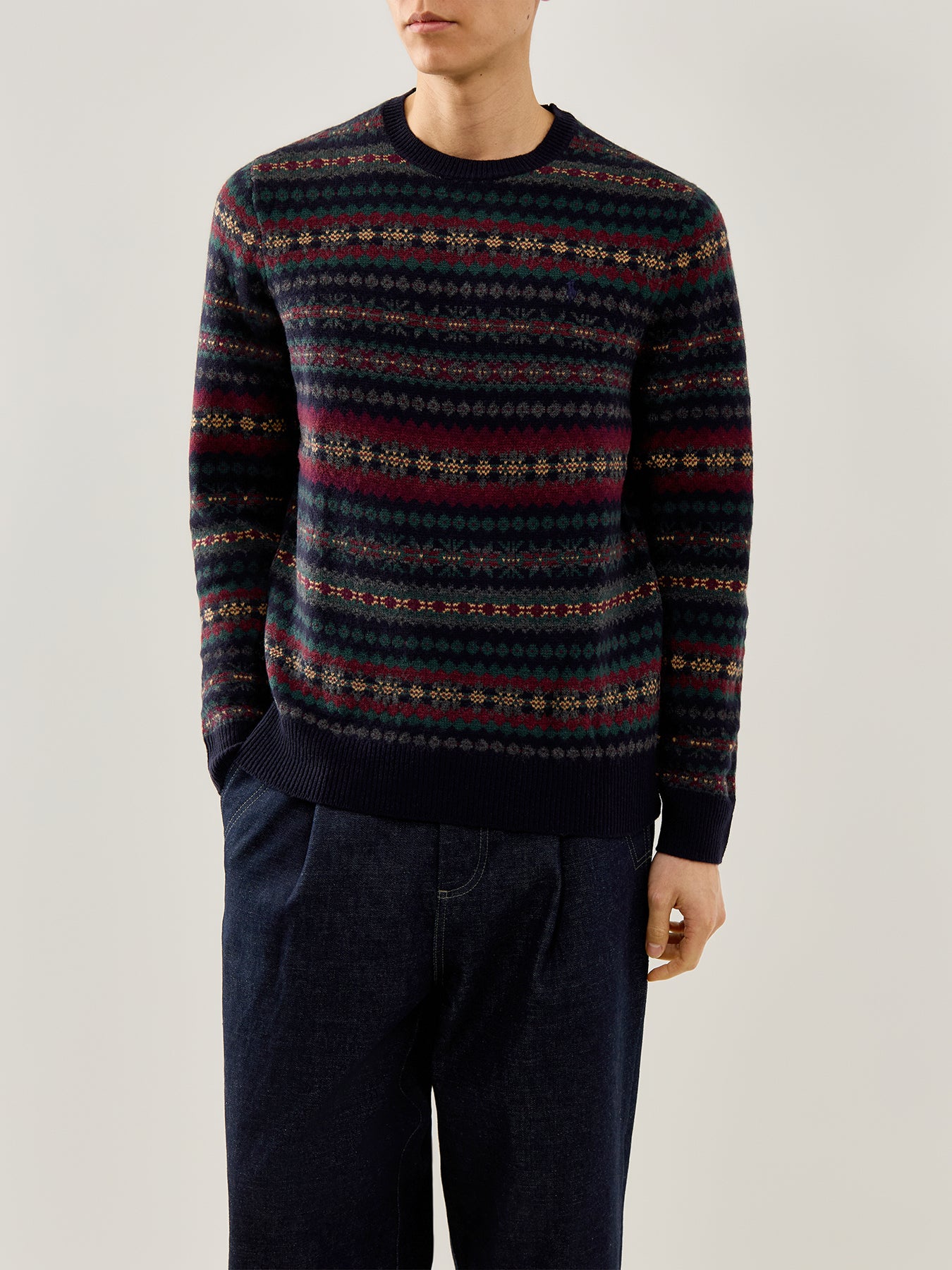 Fairisle Crew Knit