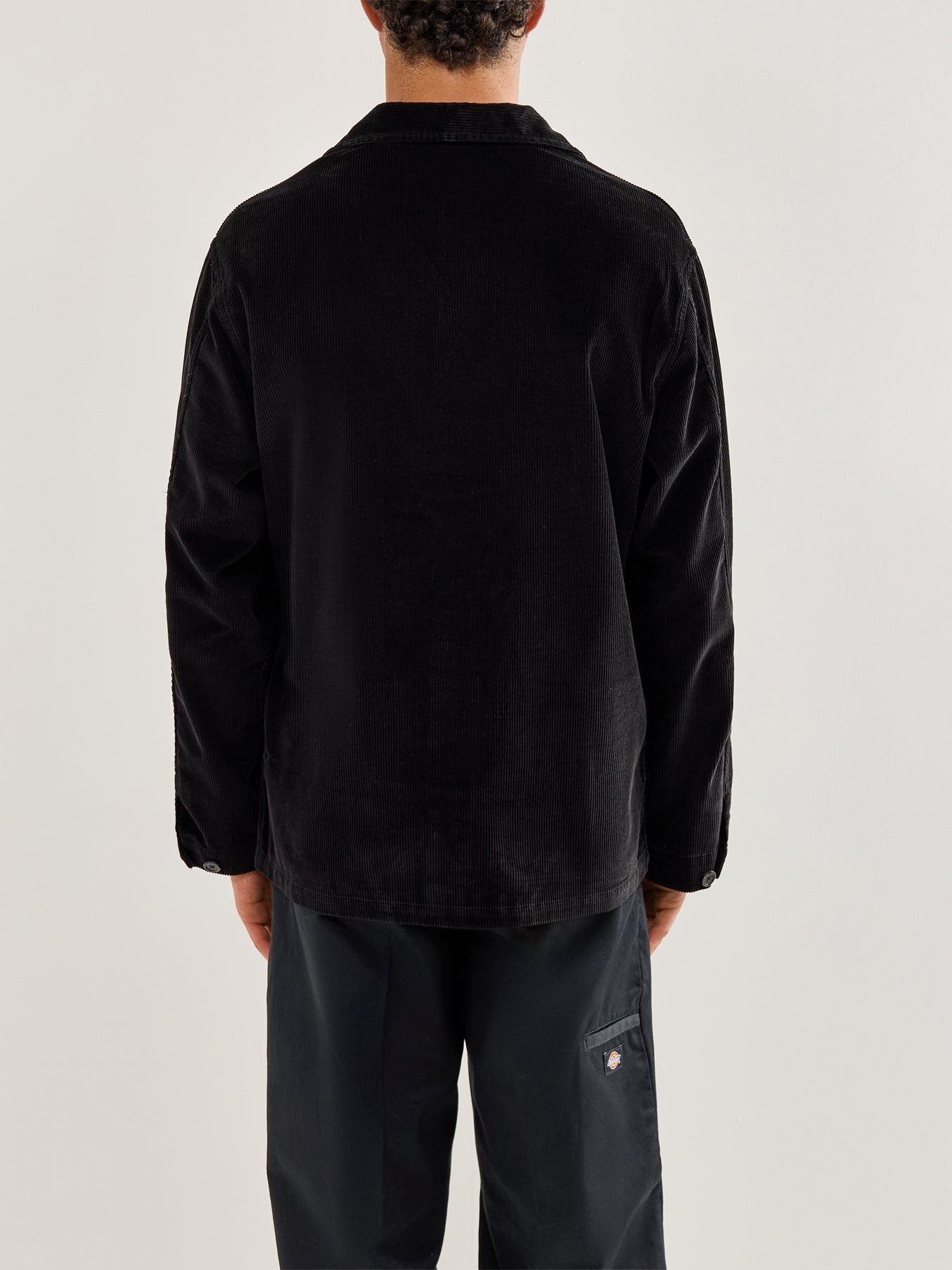 Corduroy Overshirt Black