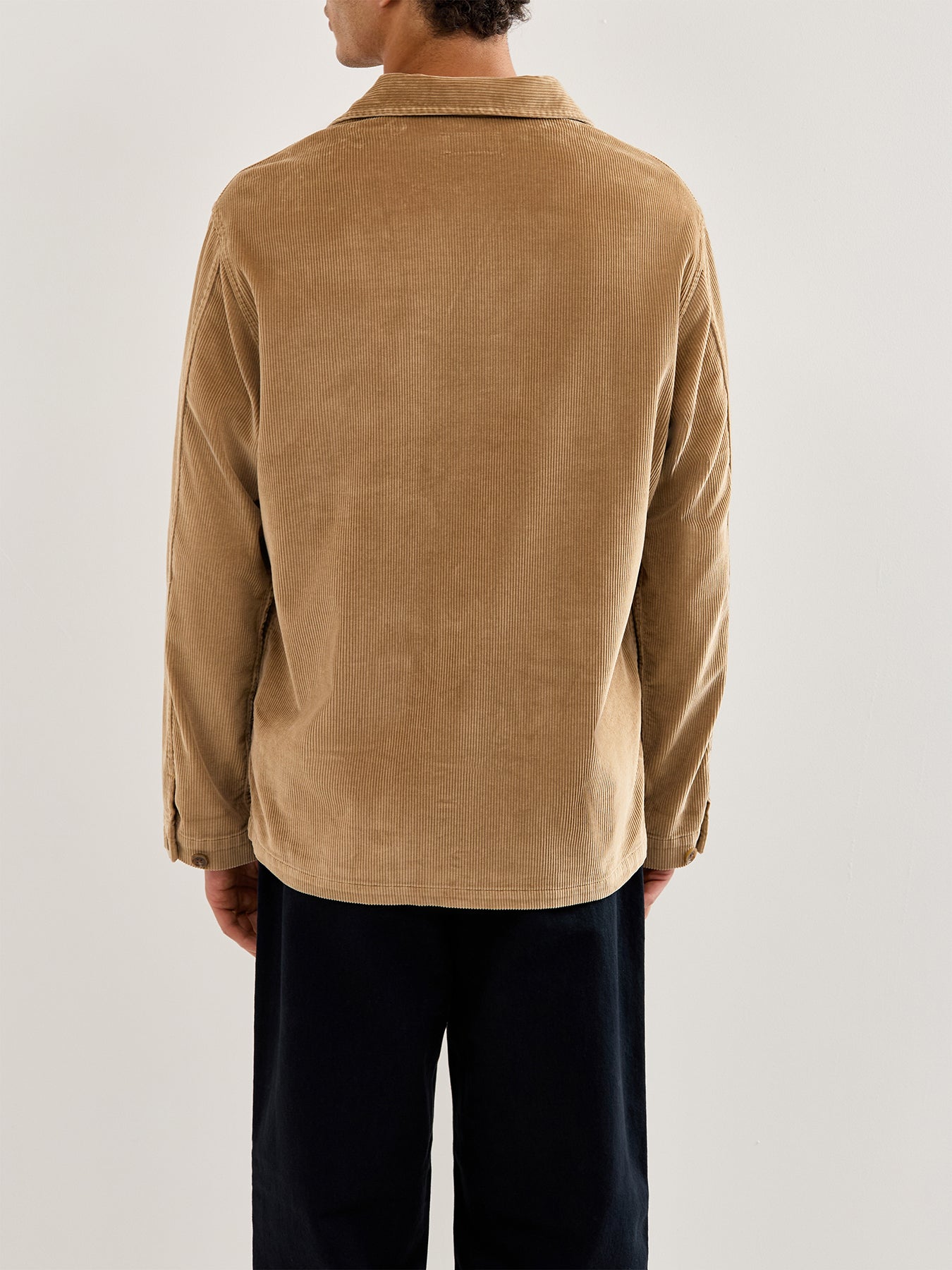 Corduroy Overshirt Khaki