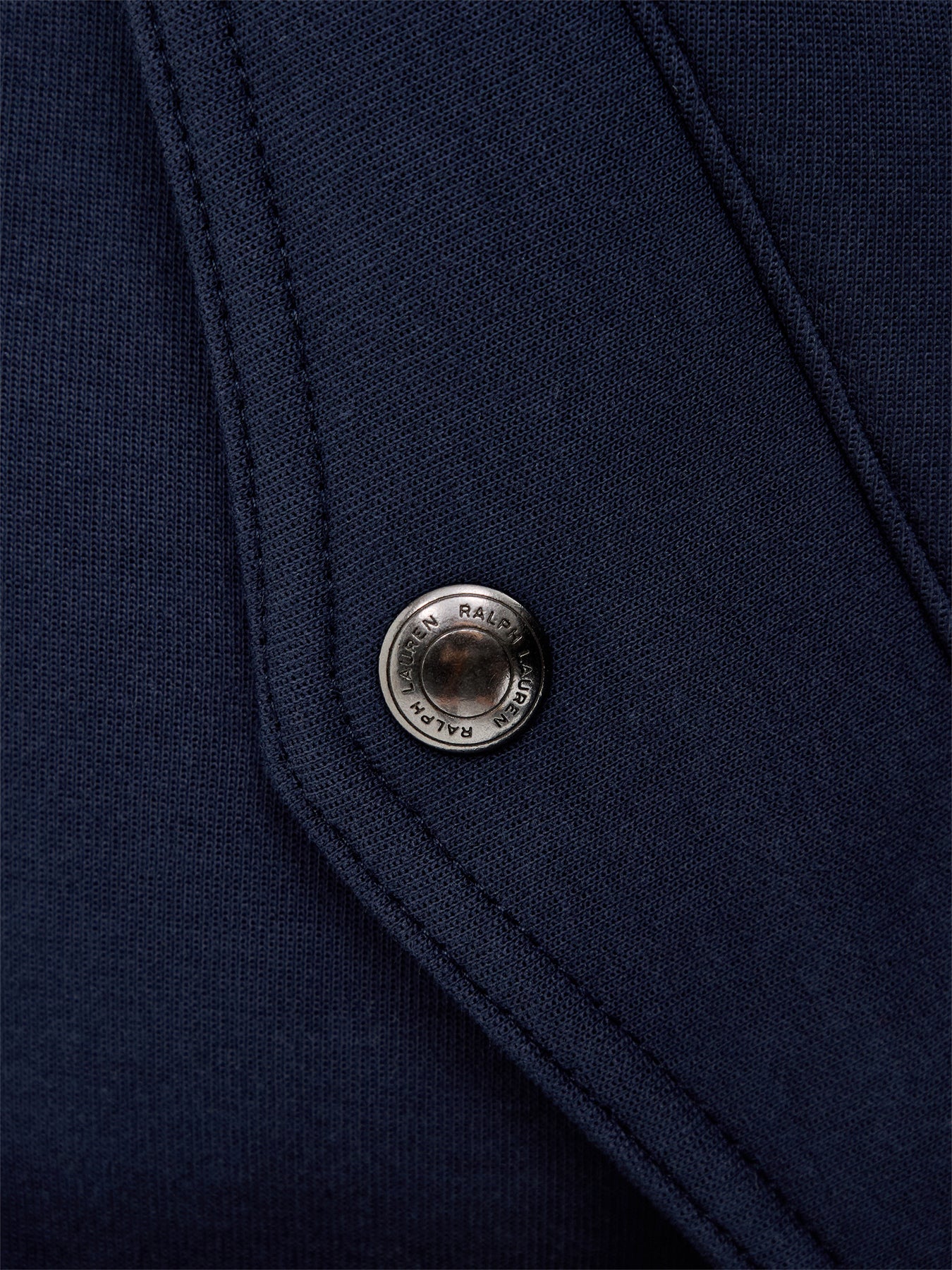 Double Knit Bomber Jacket Navy