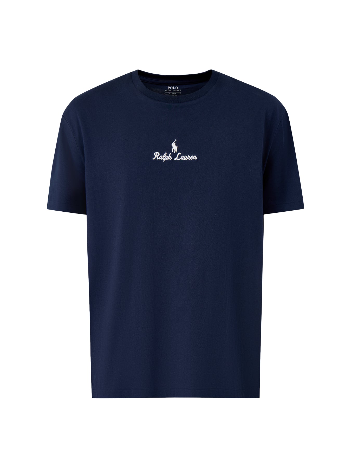 Rope&Logo Stitching Tee Aviator Navy