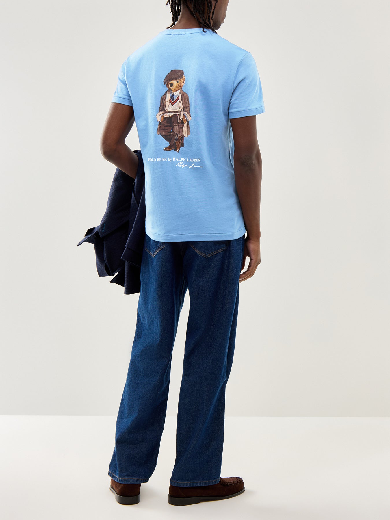 Heratage Bear T-Shirt Blue