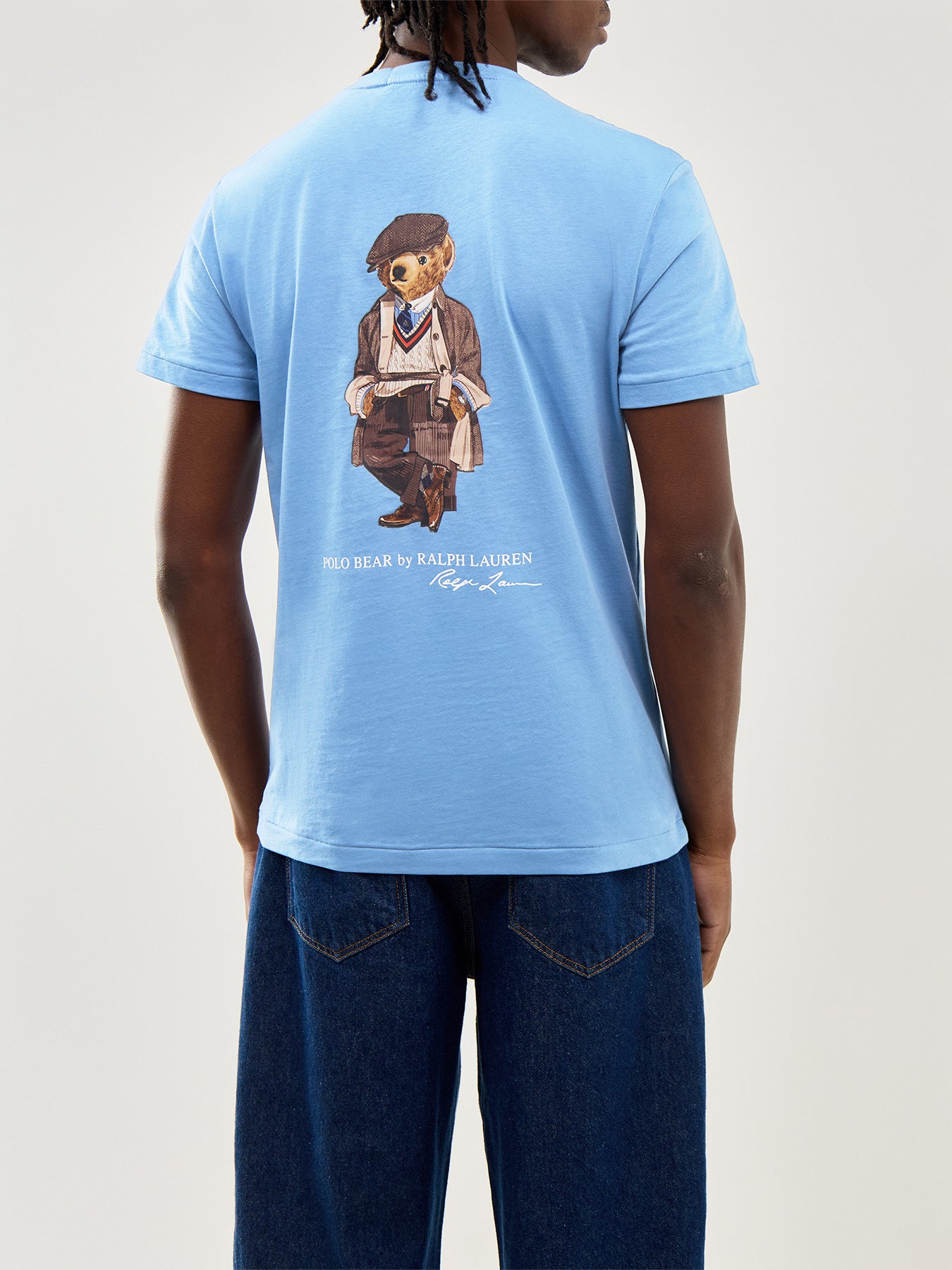 Heratage Bear T-Shirt Blue