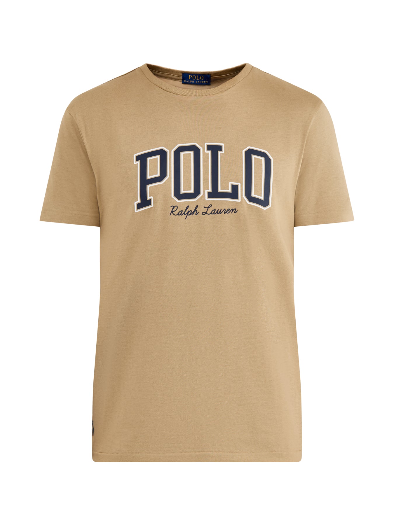 Polo Short Sleeves Cotton Tee Brown