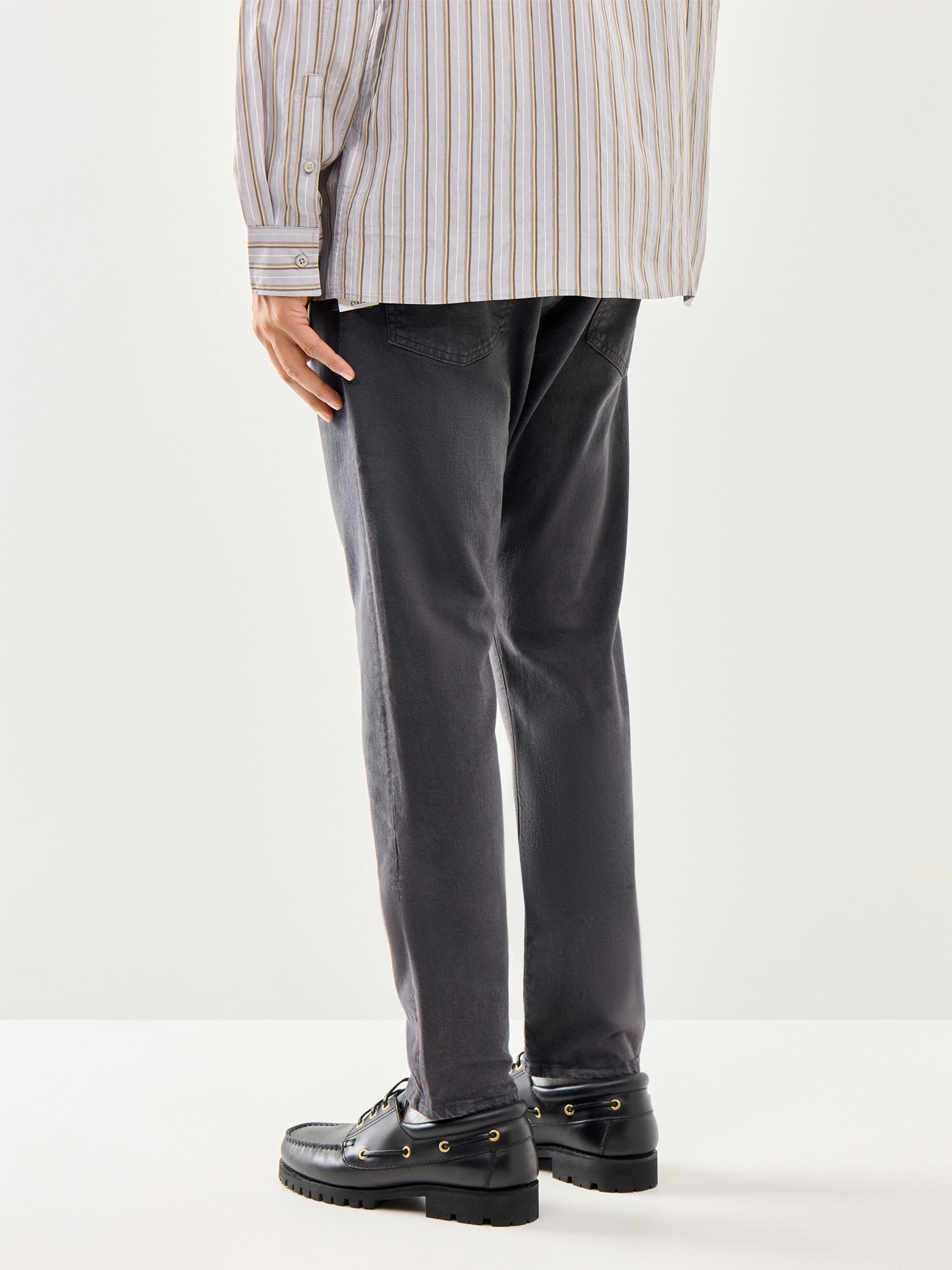 Sulivan Slim Fit Cotton Jeans Grey