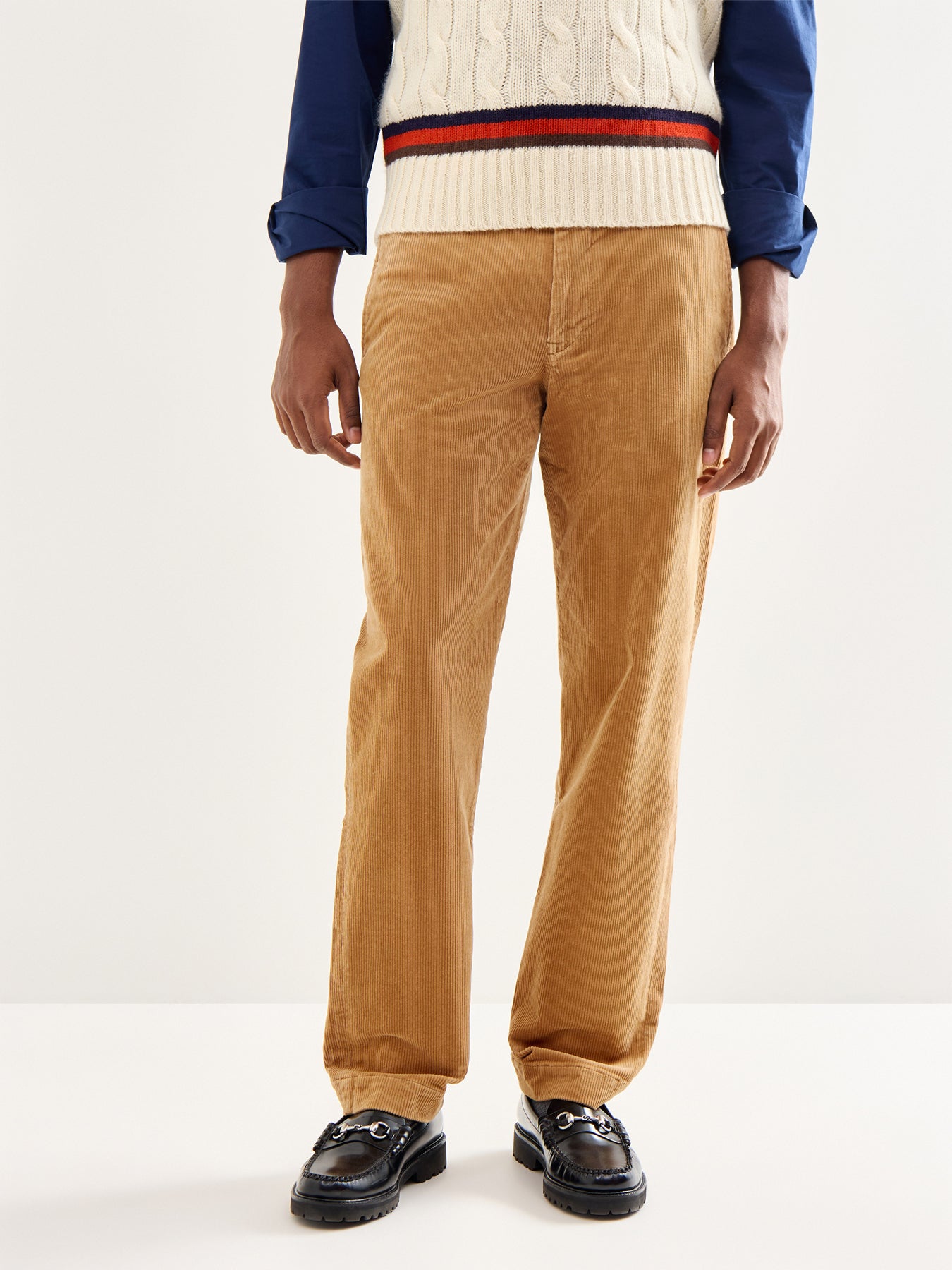 Bedford Cord Trousers Brown