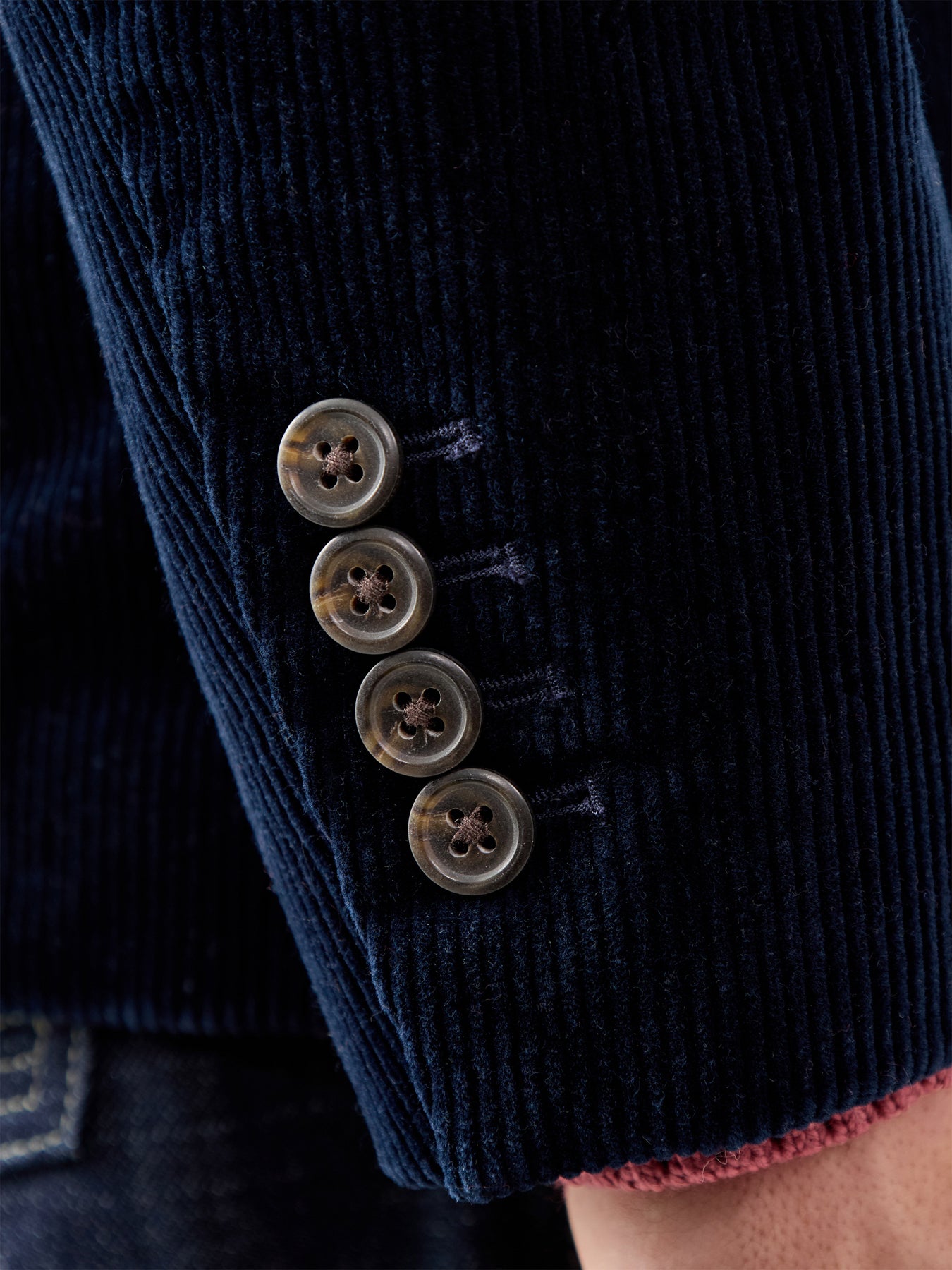 Single Brest Cord Blazer