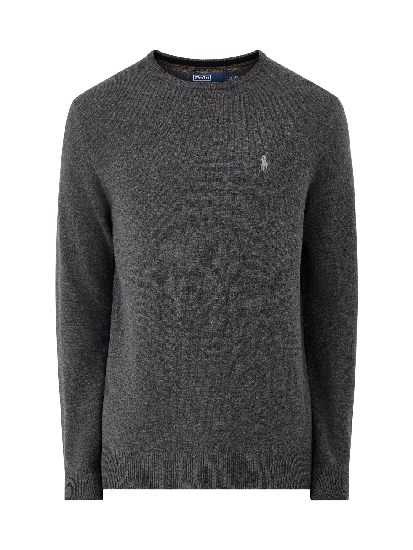 Merino Wool Jumper Charcoal Grey