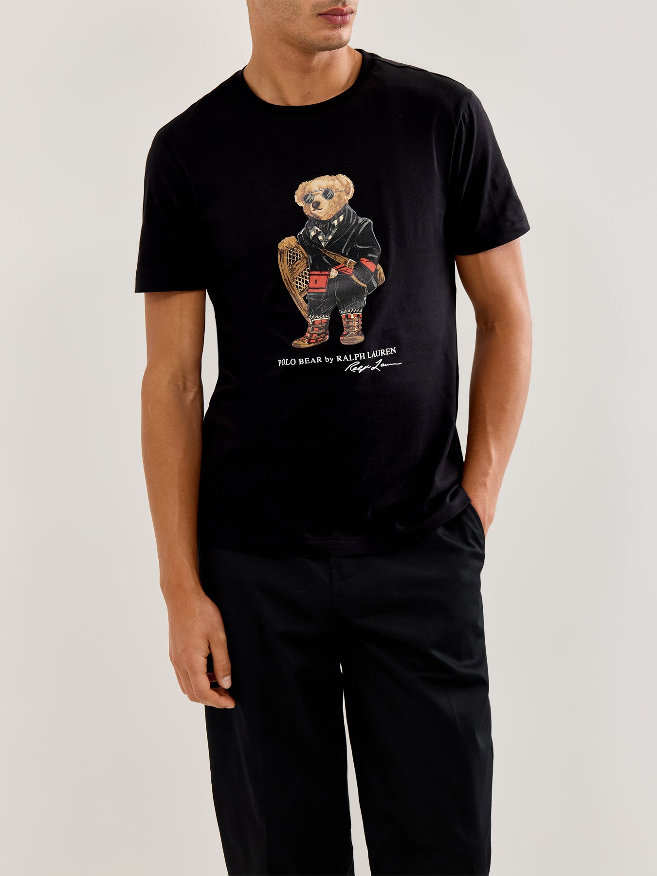 Holiday Bear T-Shirt Black
