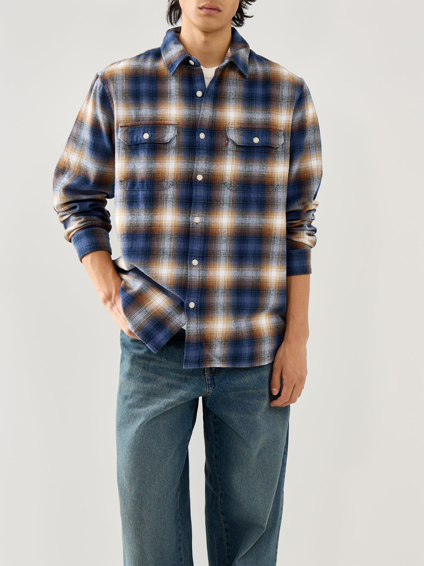 Jackson Worker Check Shirt Warwick Plaid Vin