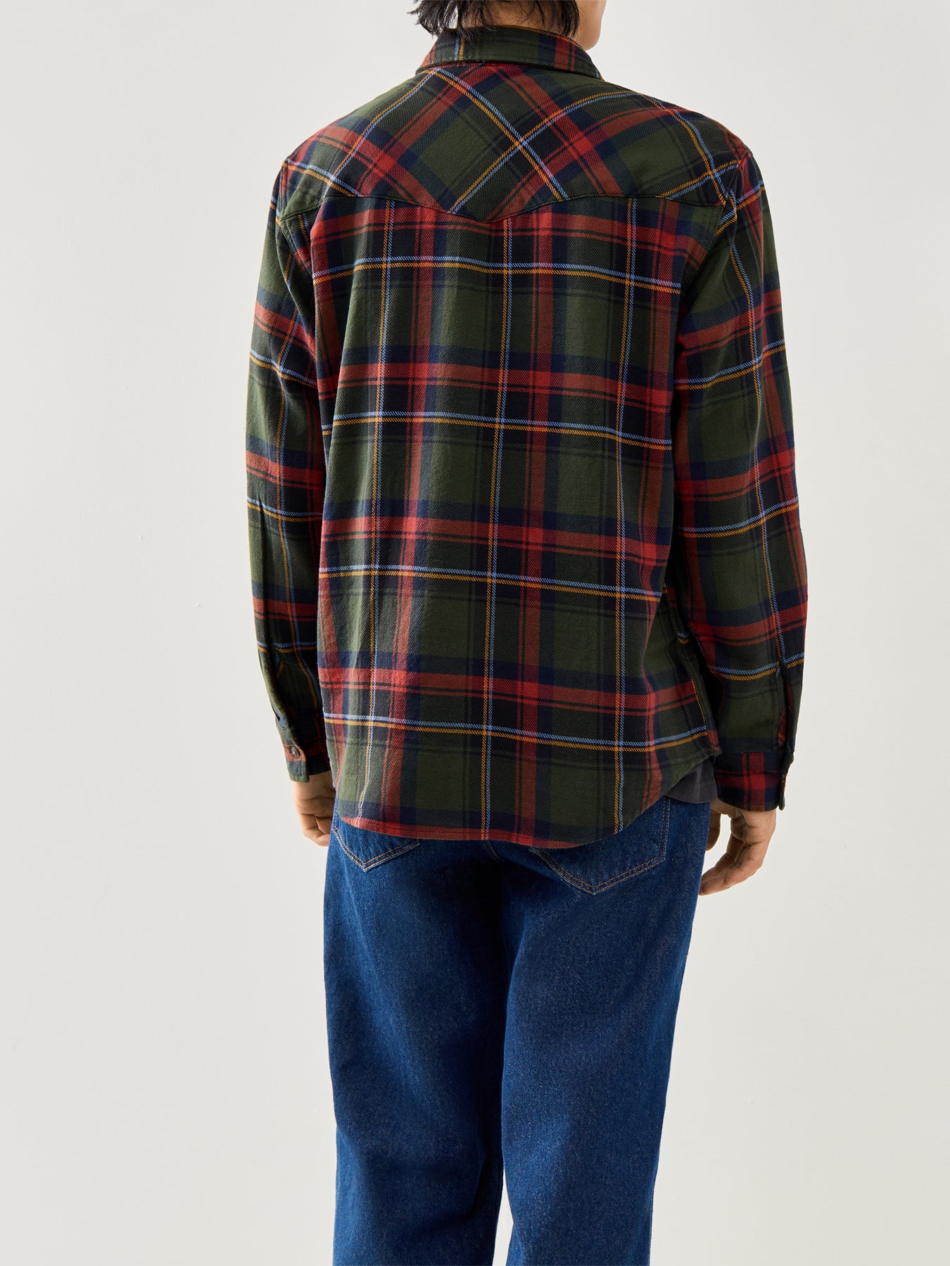 Relaxed Fit Western Check Shirt Herman Plaid Duff