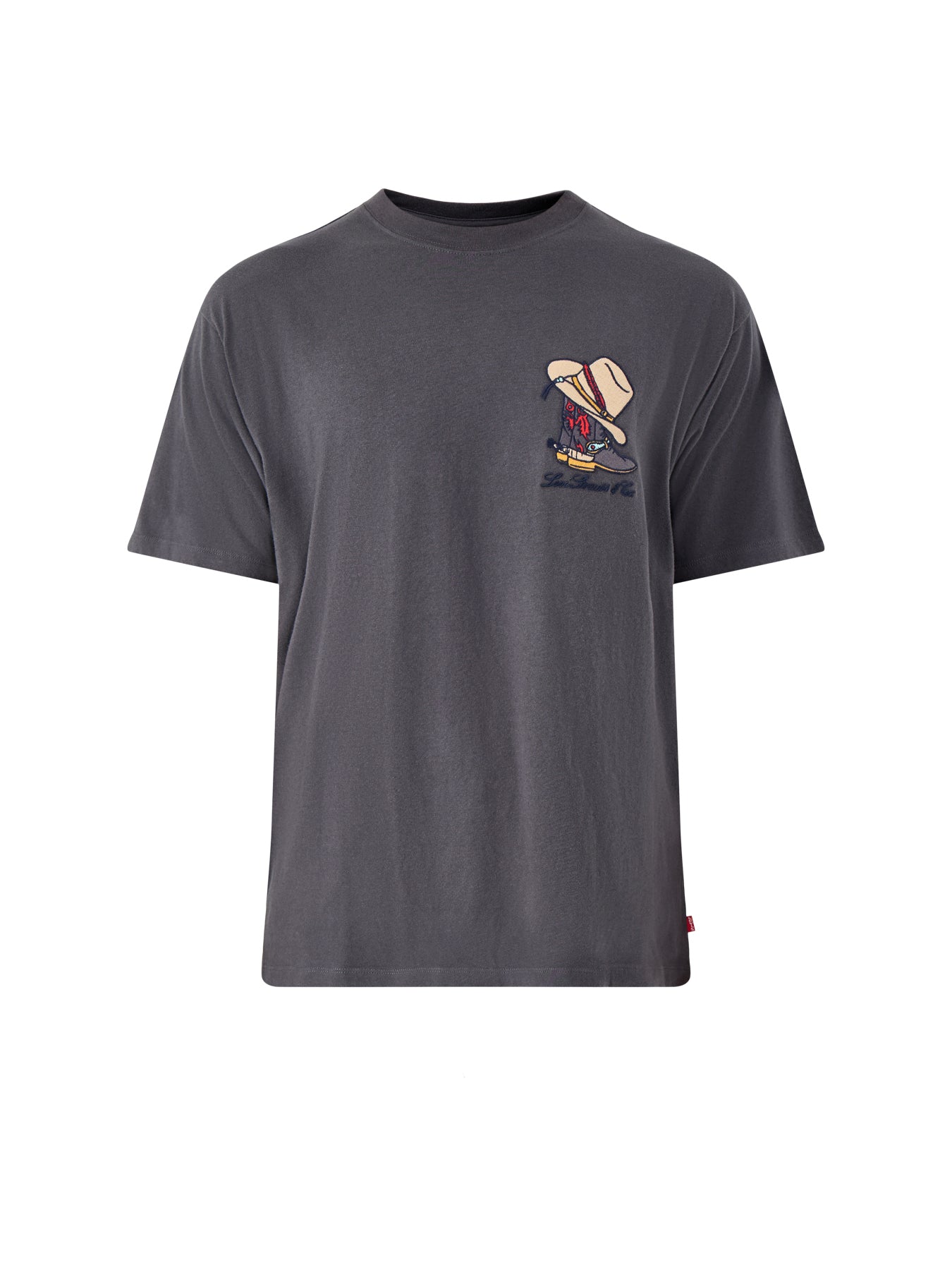 Vintage Fit Graphic Tee Horseshoe Bison