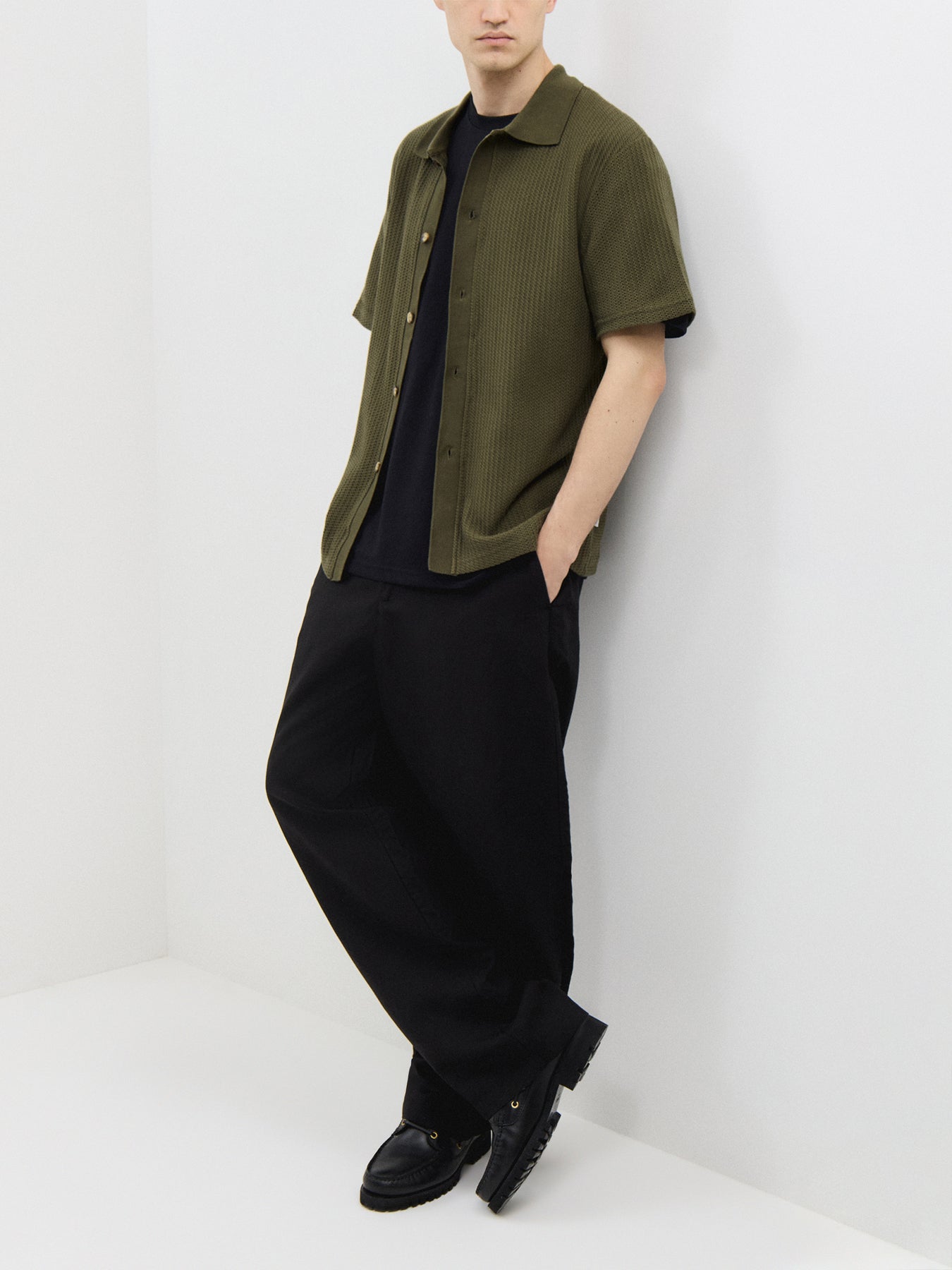 Axel SS Knitted Shirt