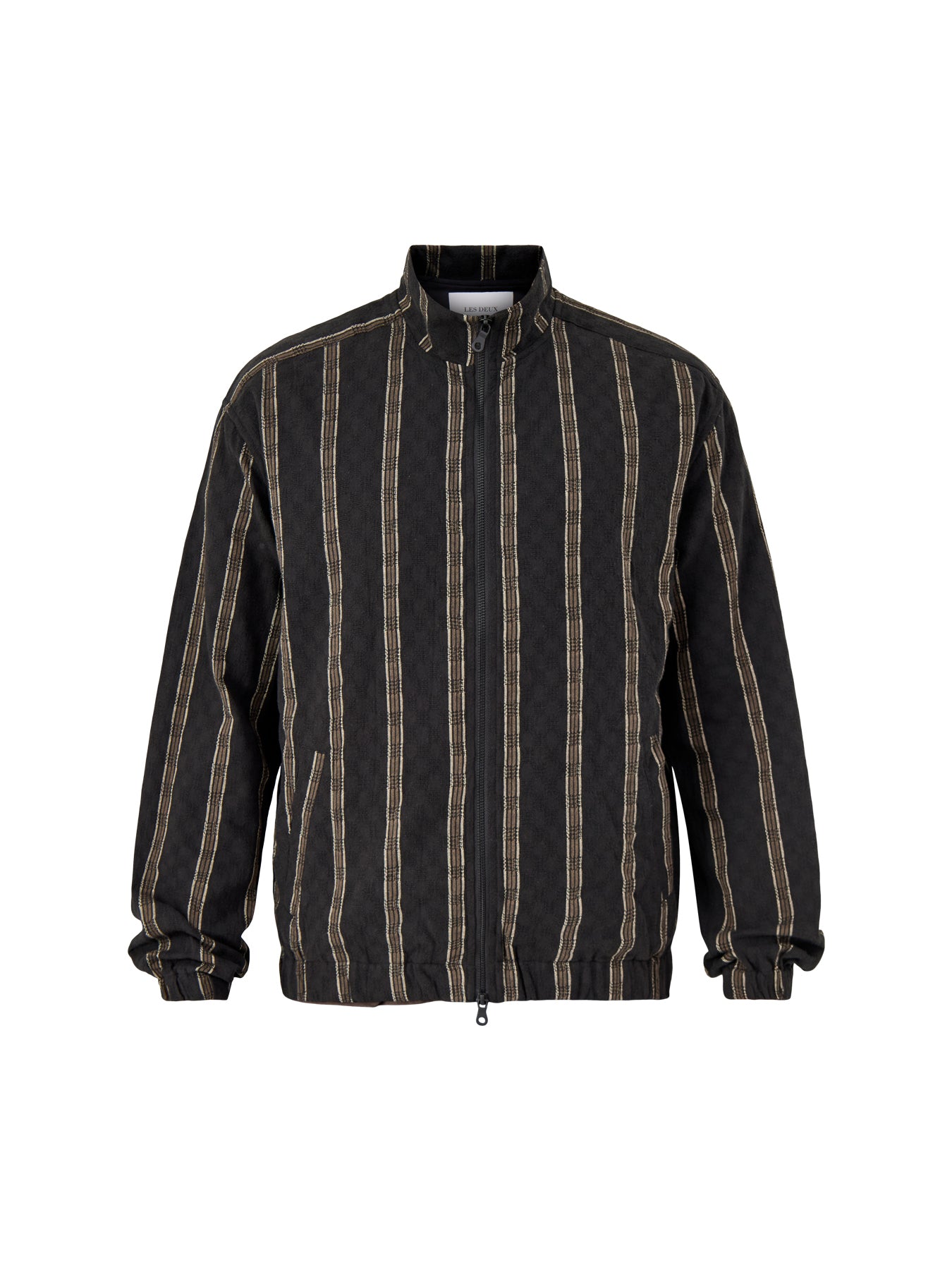 Stanley Check Dobby Track Top Black