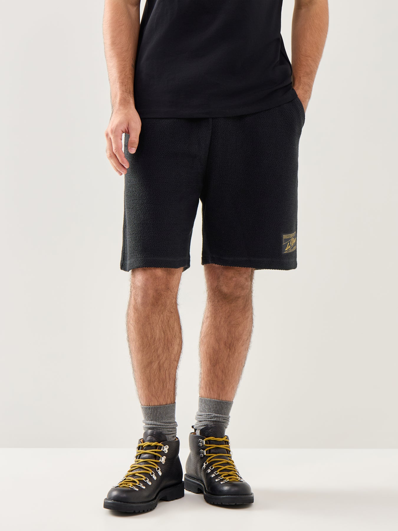 Sully Reverse Shorts Cotton Black