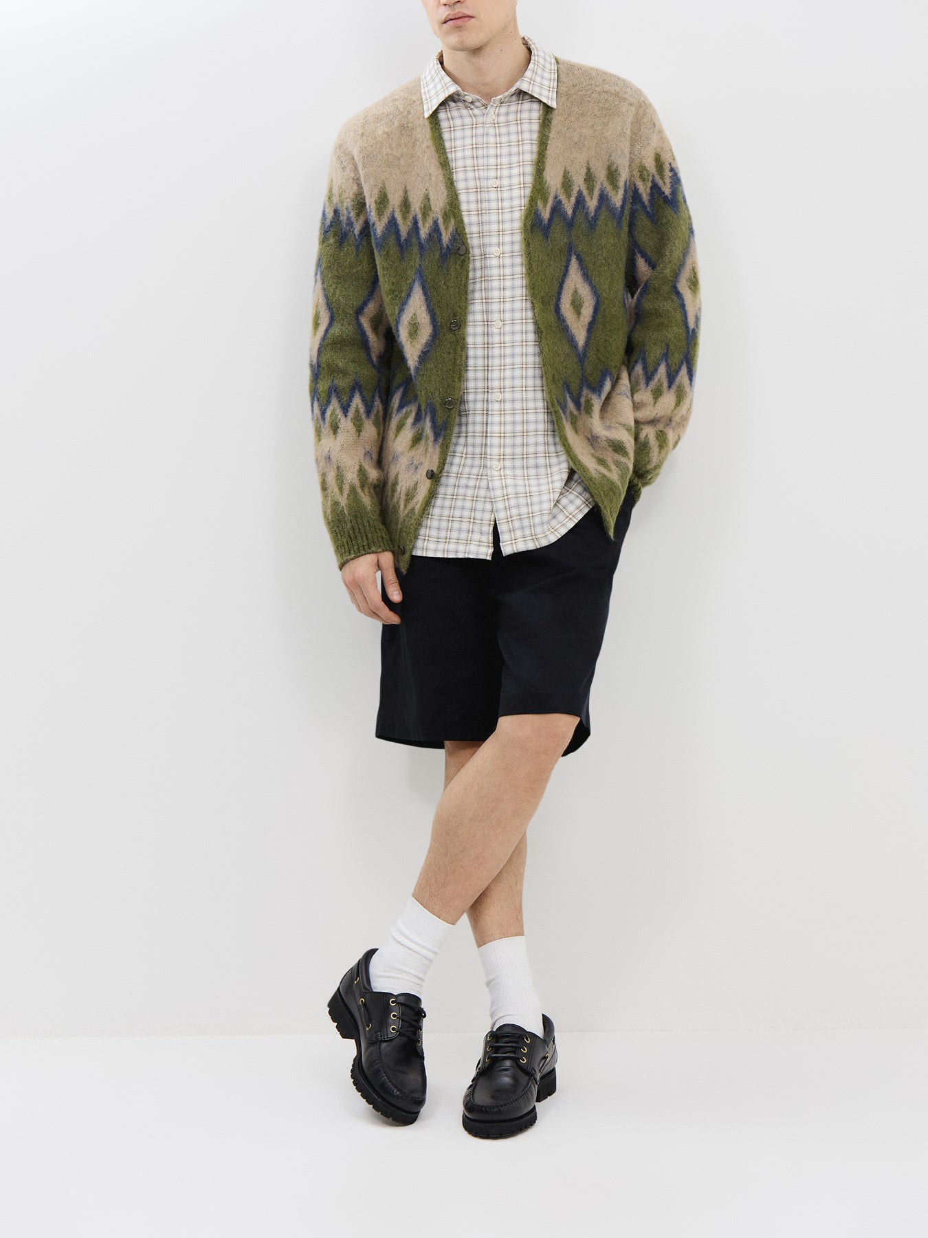 Randall Pleated Twill Suiting Shorts