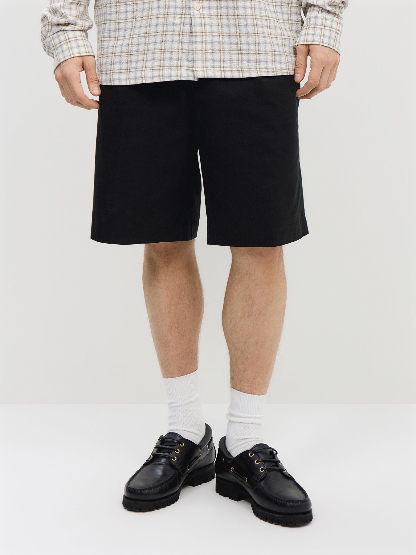 Randall Pleated Twill Suiting Shorts