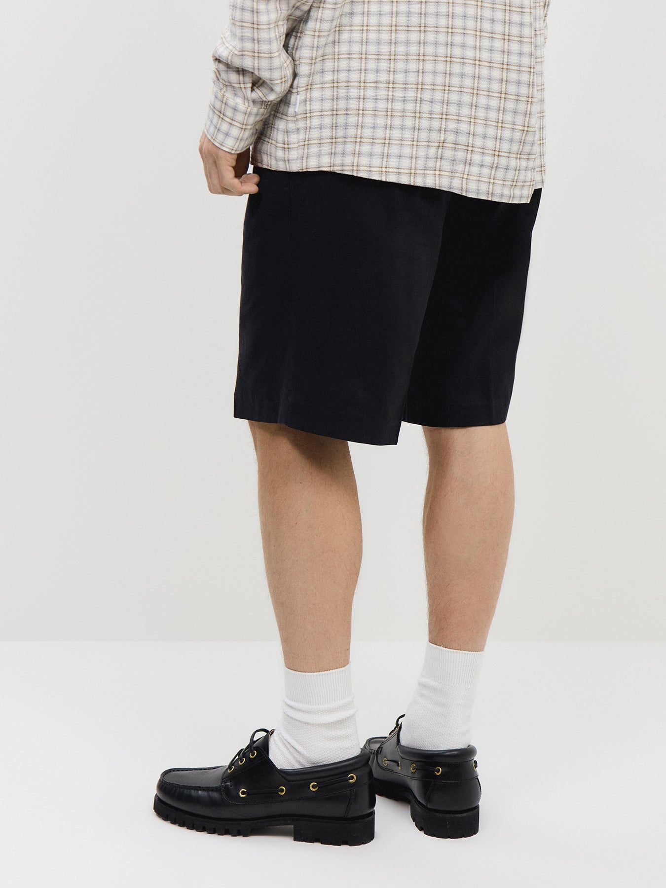 Randall Pleated Twill Suiting Shorts