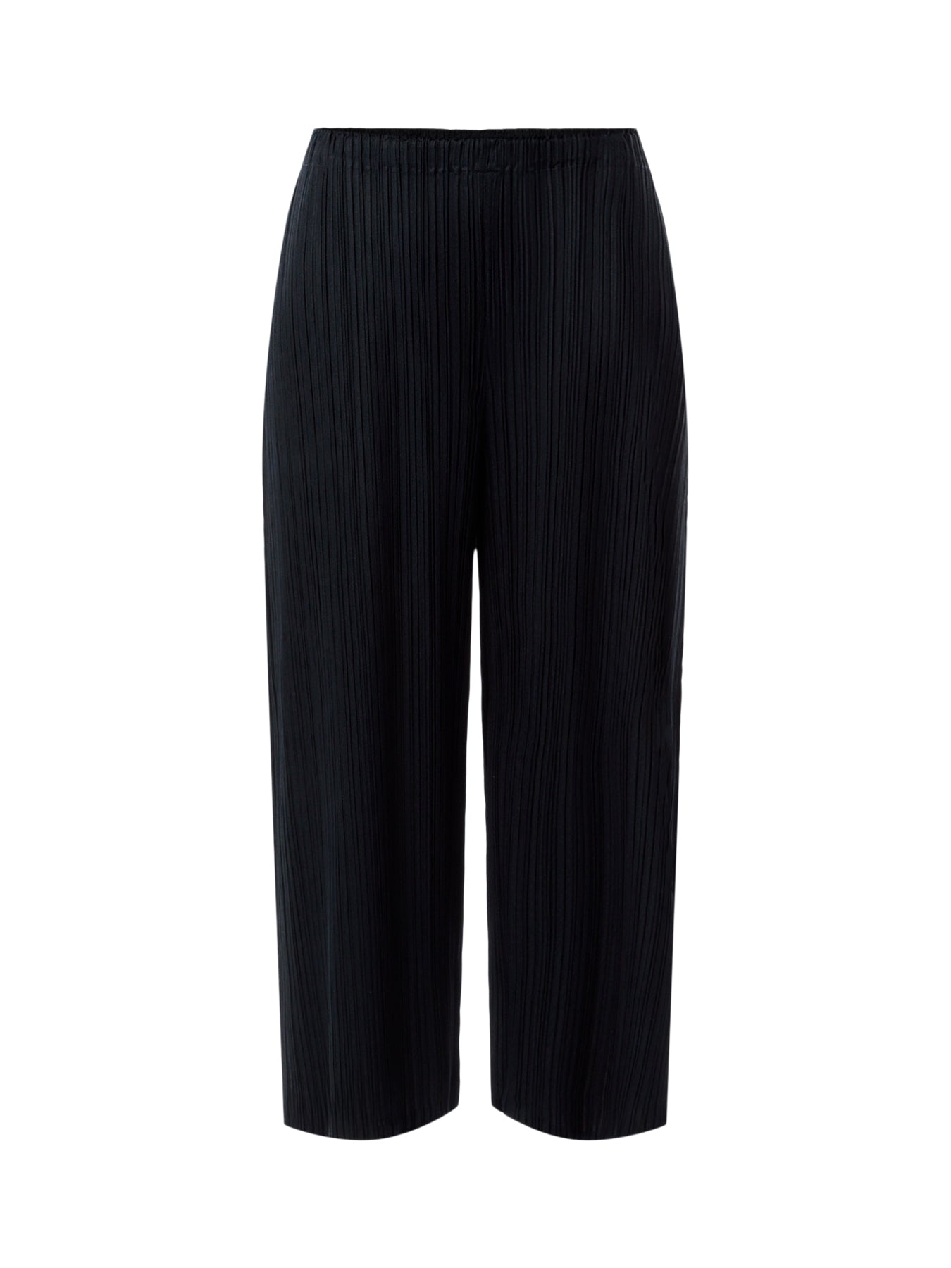Pleats Mellow Blue Black Pants