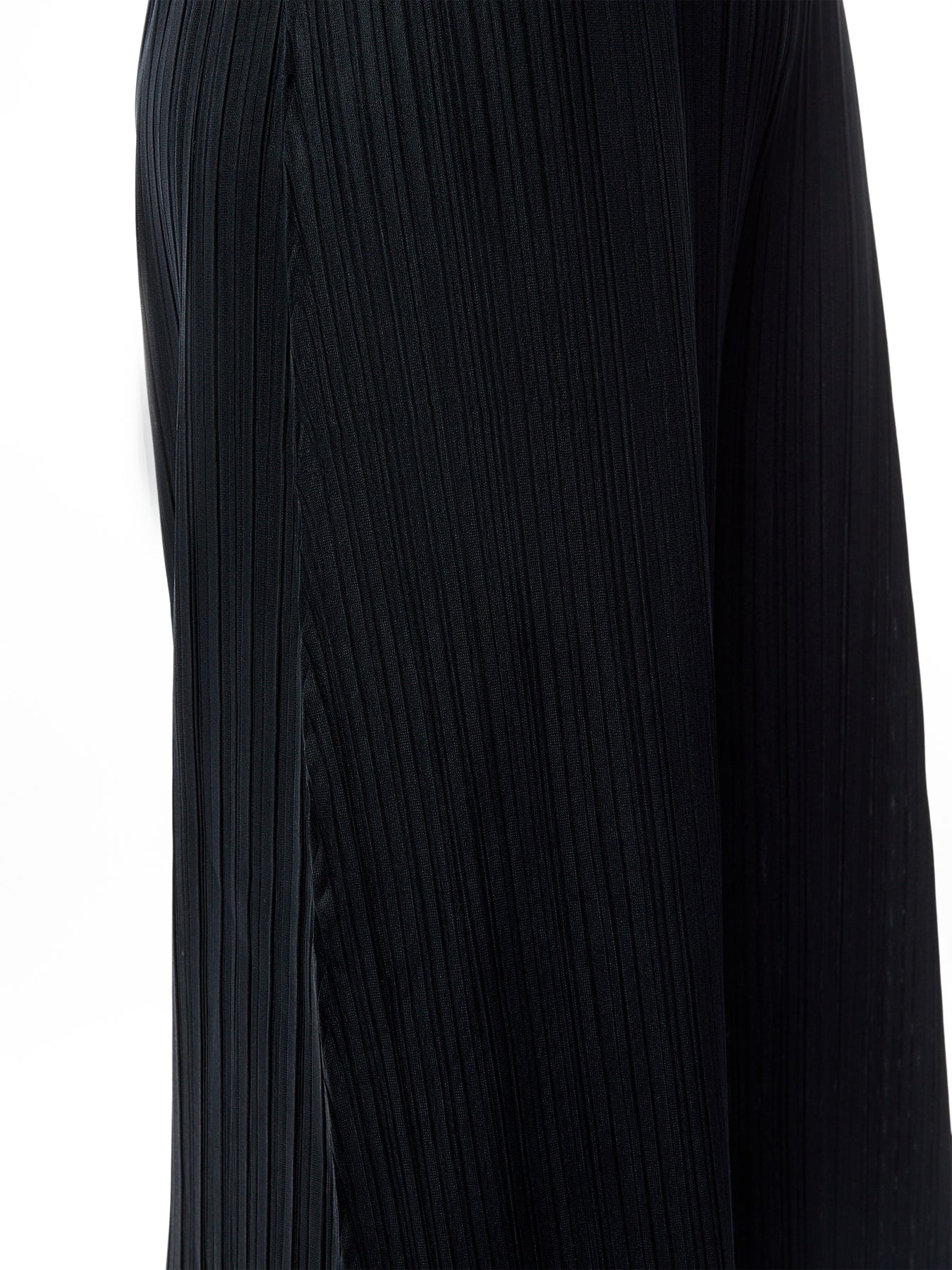Pleats Mellow Blue Black Pants