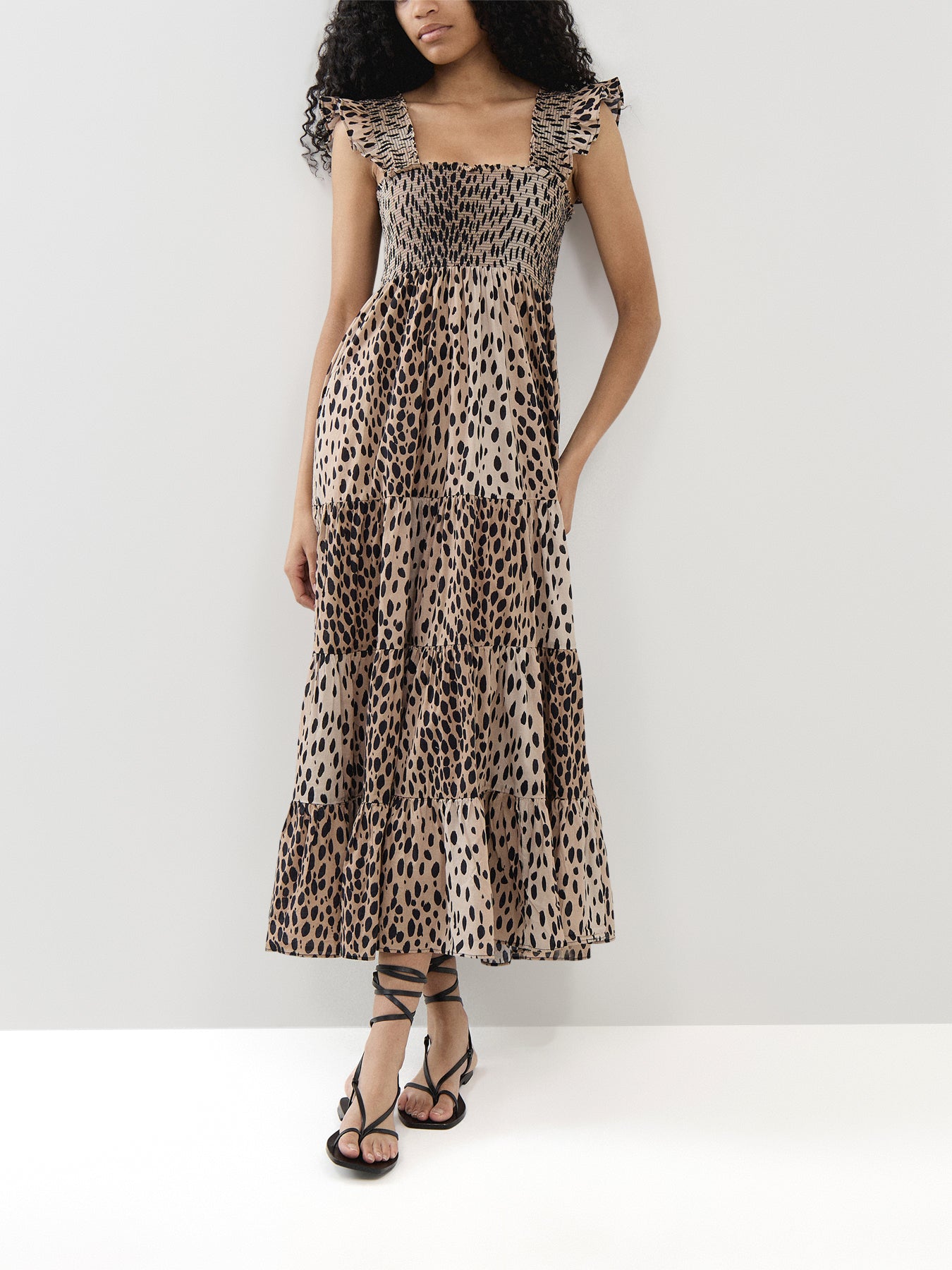 Kendall Dress Antelope Spot Black