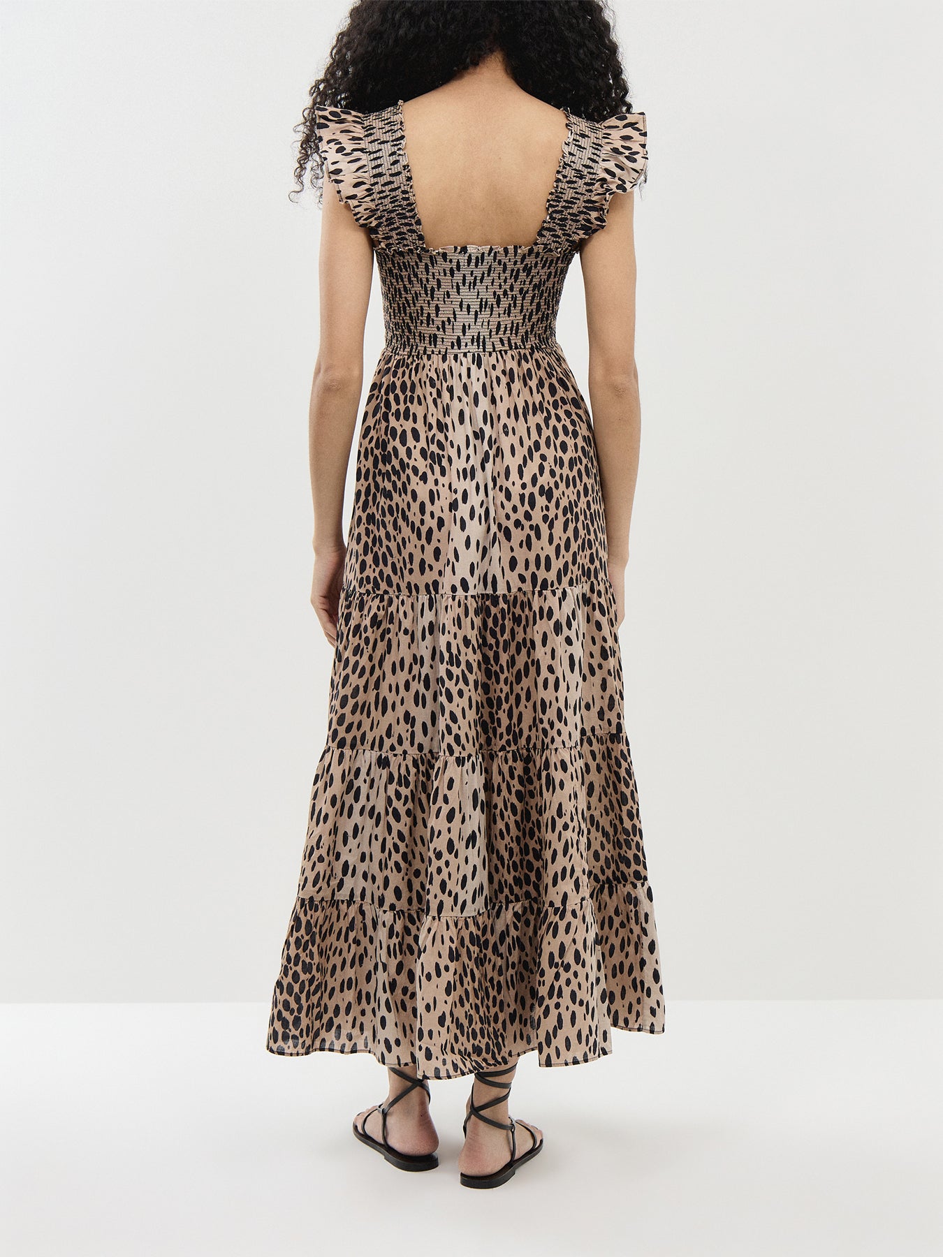 Kendall Dress Antelope Spot Black